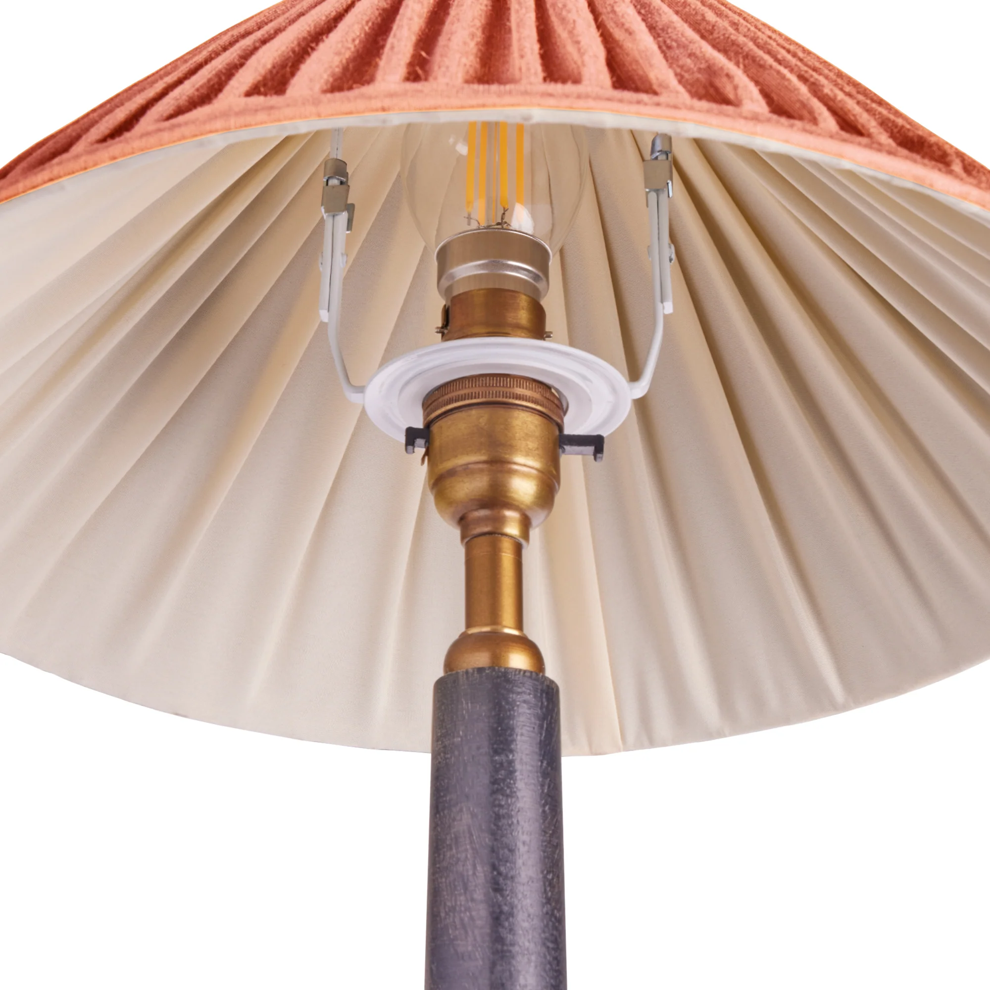 30cm extreme empire shade in Coral silk - Image 4
