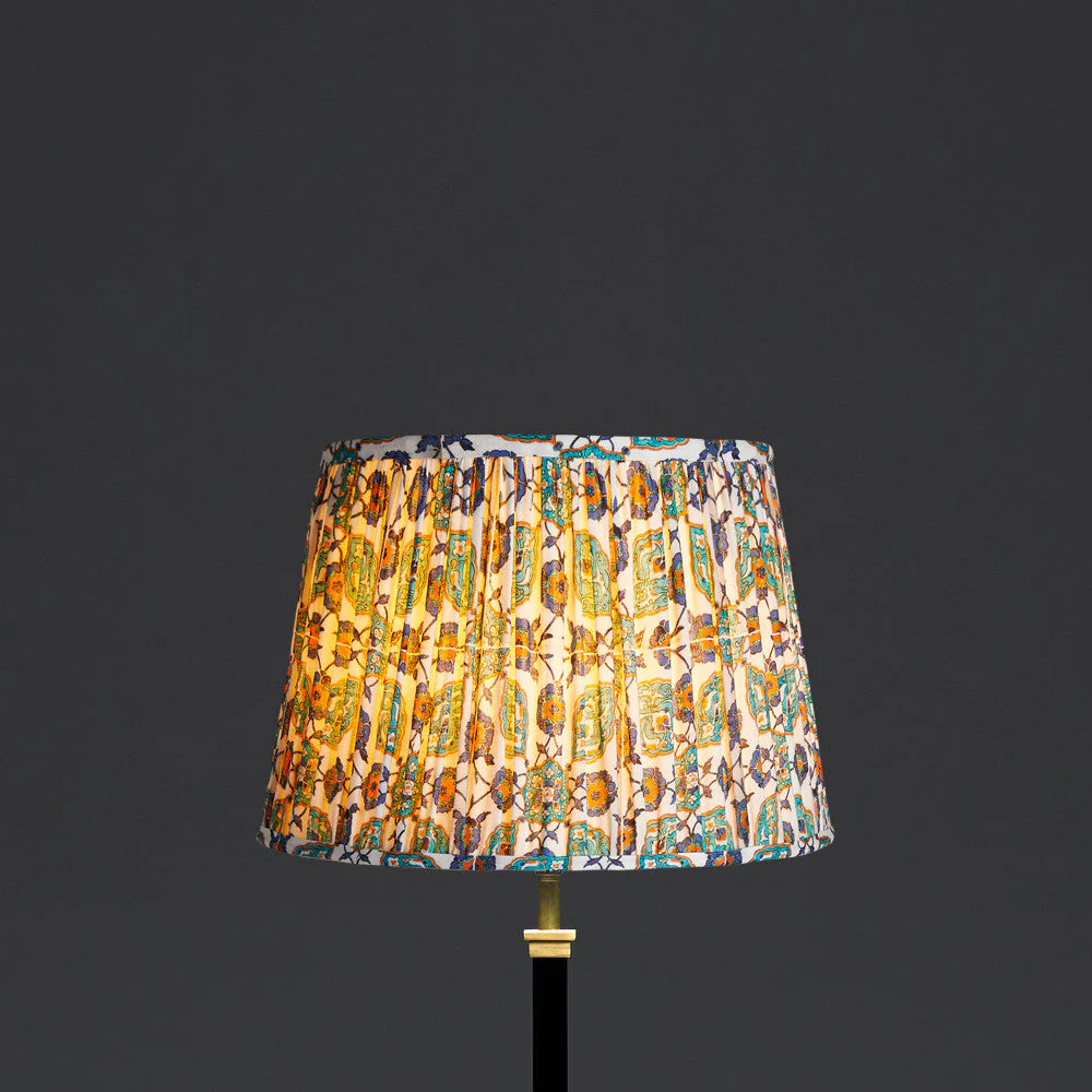 30cm straight empire shade in Sama printed cotton in aid of The Hands Up Foundation - Image 4