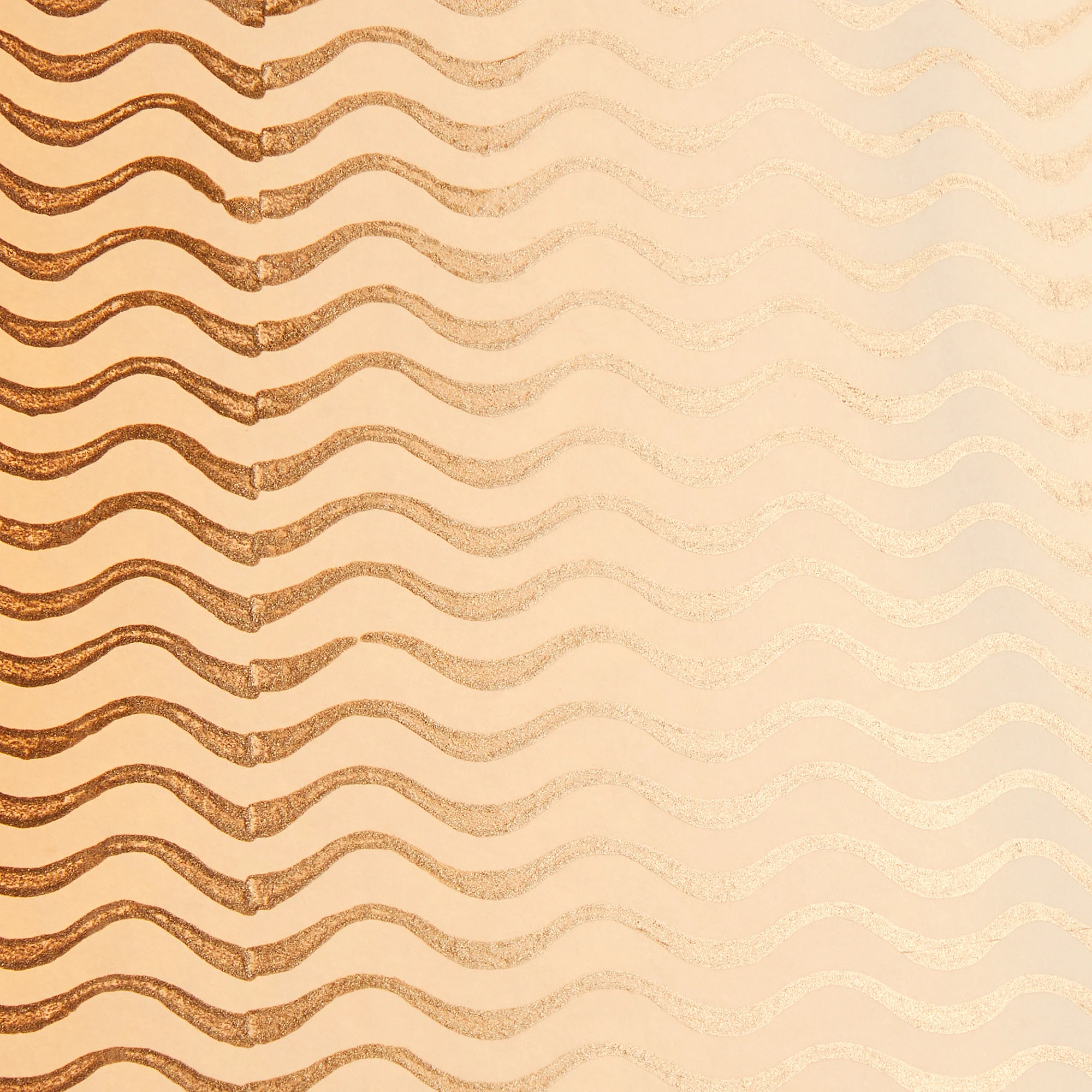 30cm straight empire shade in gold ripples hand painted card - Image 3
