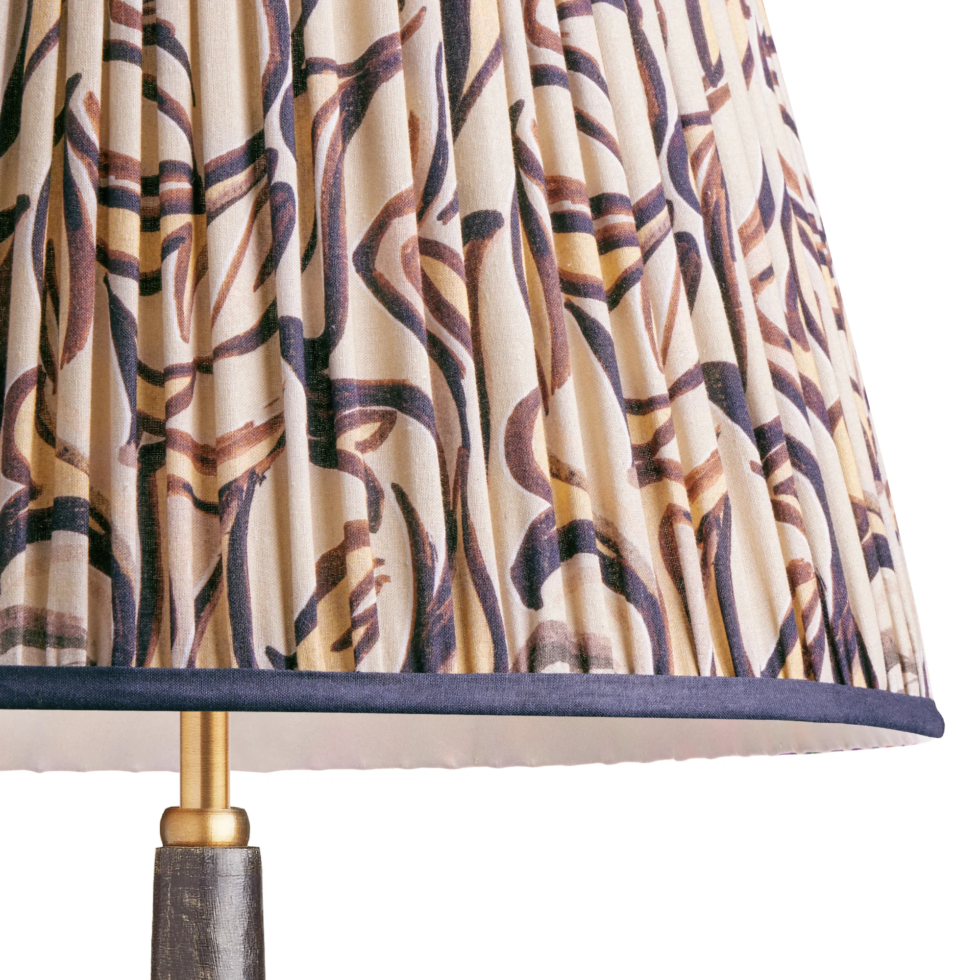 30cm straight empire shade in natural Disco Zebra by Matthew Williamson - Image 2