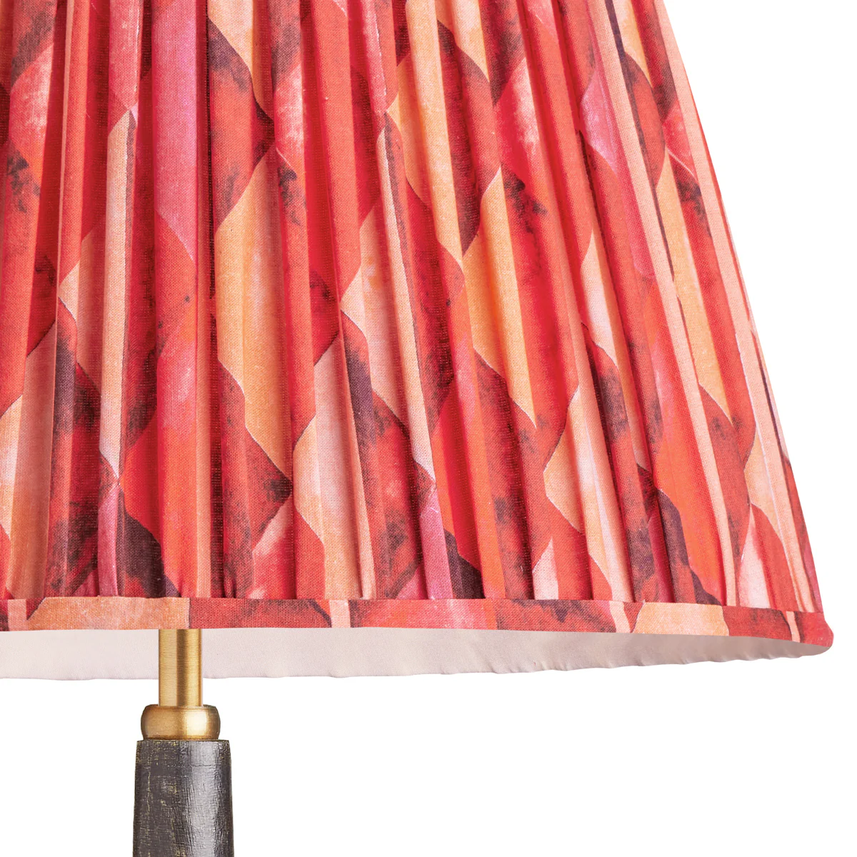 30cm straight empire shade in red harlequin by Matthew Williamson - Image 2