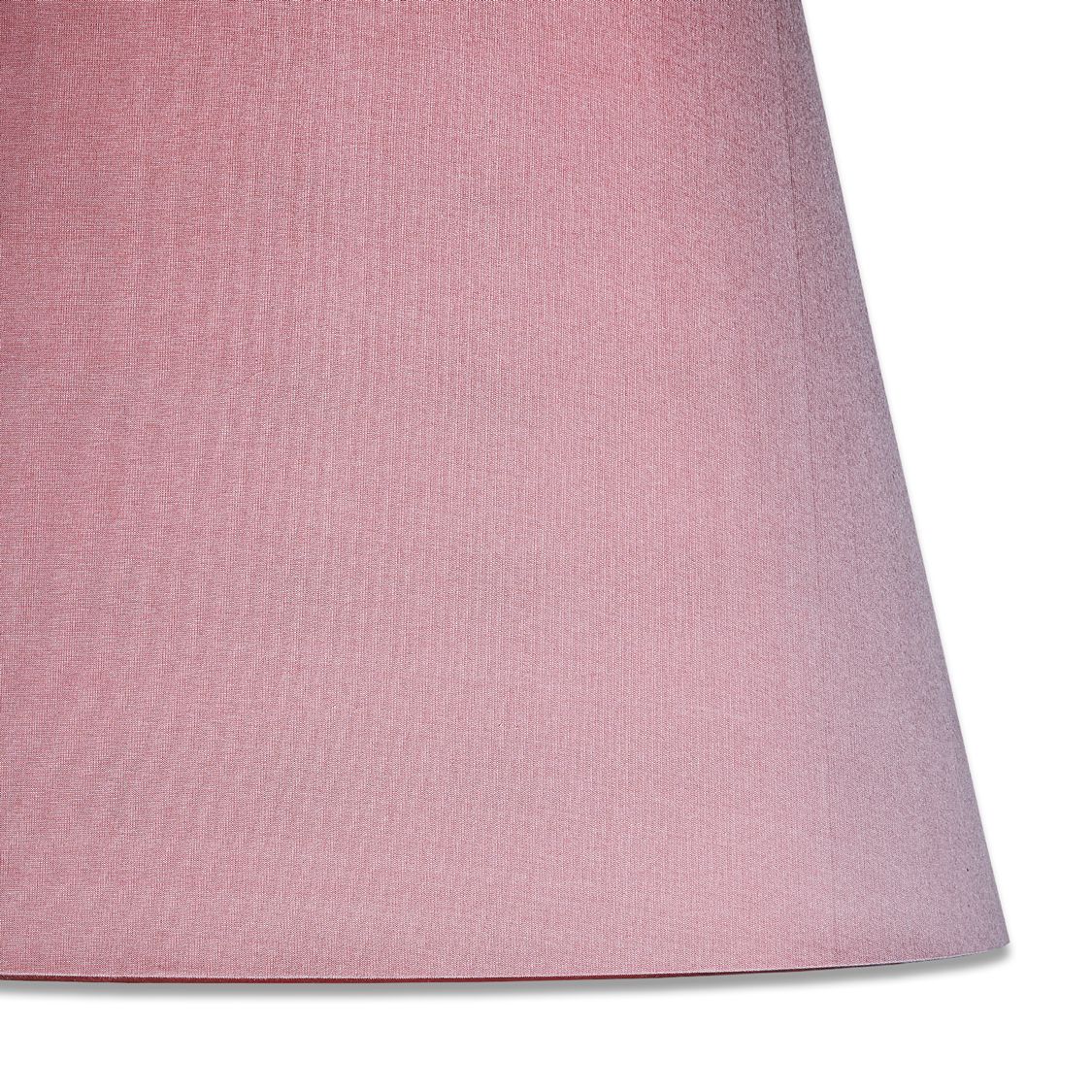 35cm straight empire lampshade in antique rose dupion silk - Image 2