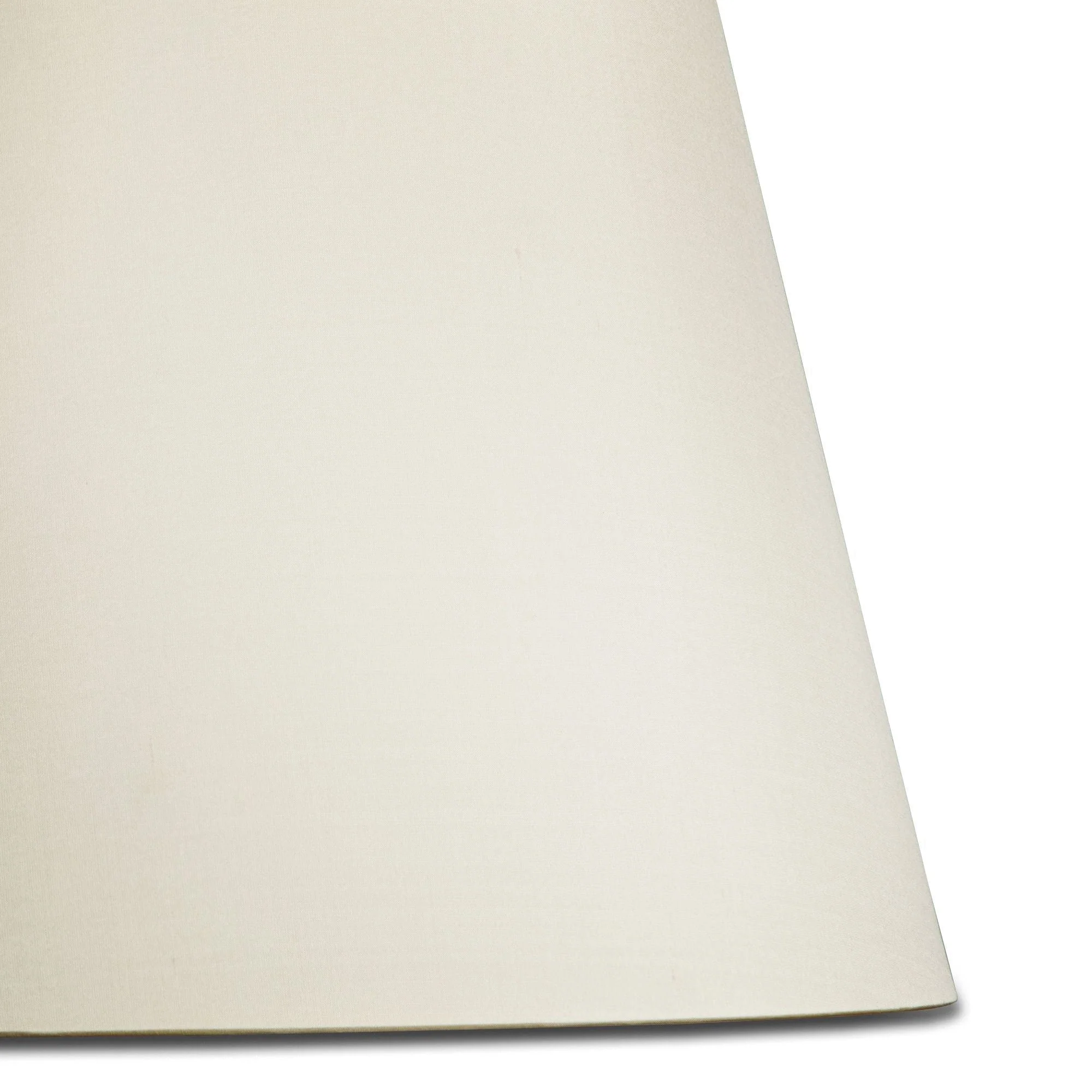 35cm straight empire lampshade in ivory dupion silk - Image 2