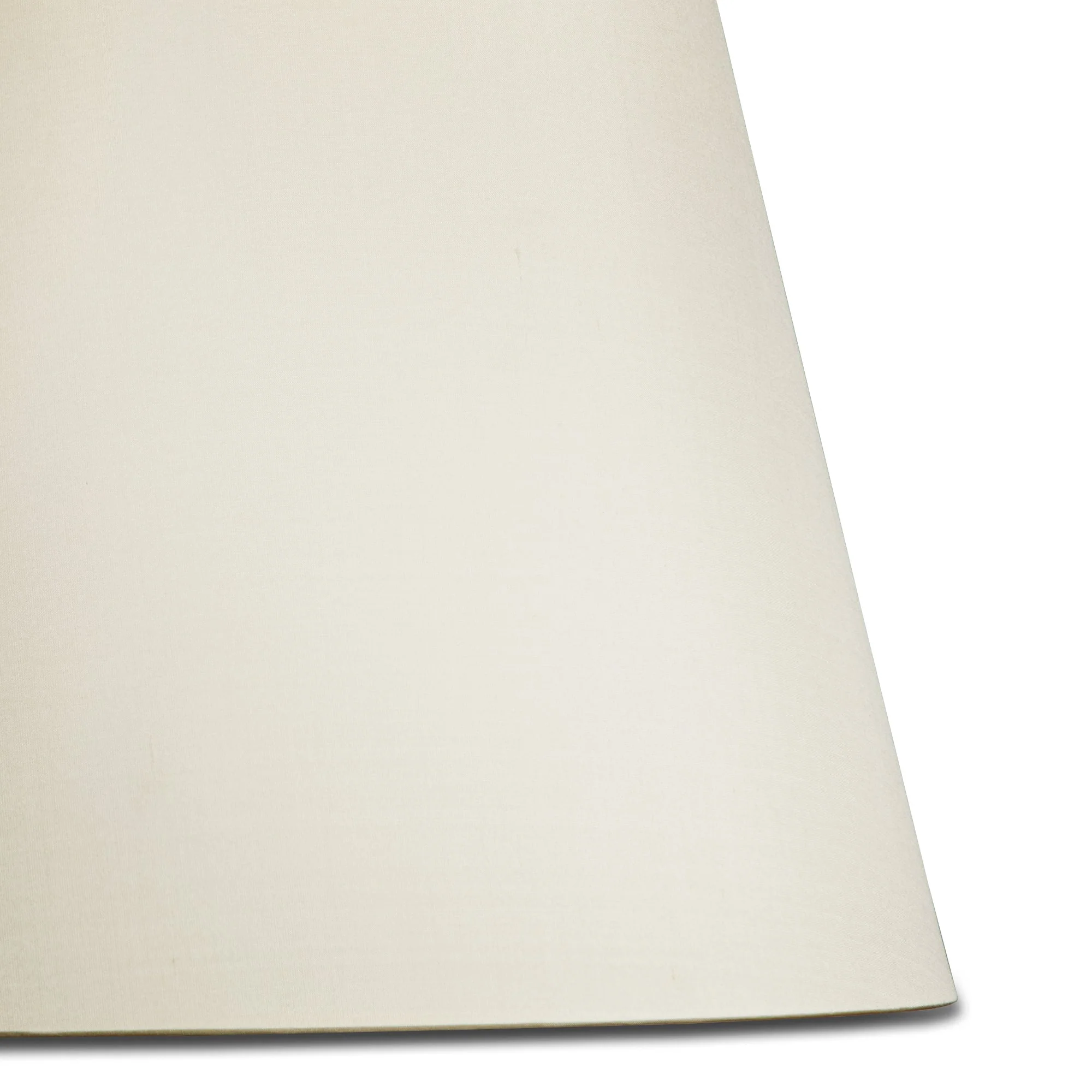35cm straight empire lampshade in ivory dupion silk - Image 5