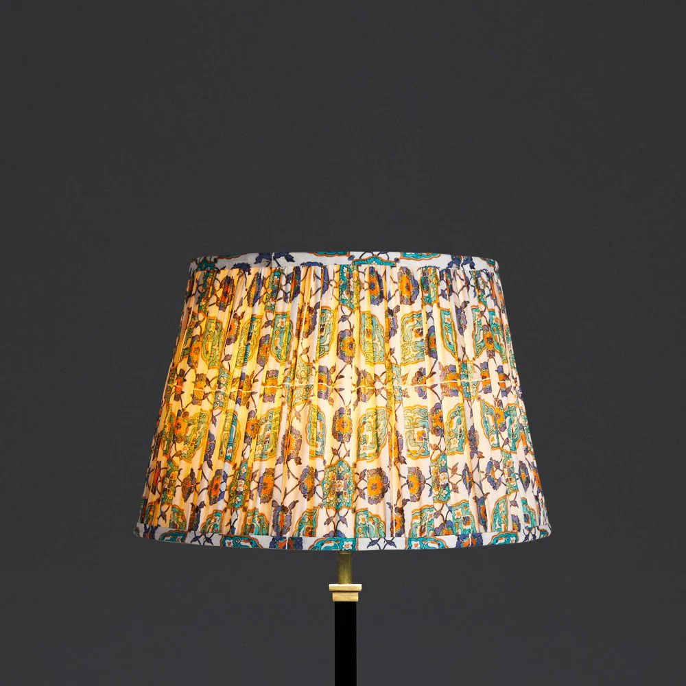 35cm straight empire shade in Sama printed cotton in aid of The Hands Up Foundation - Image 4