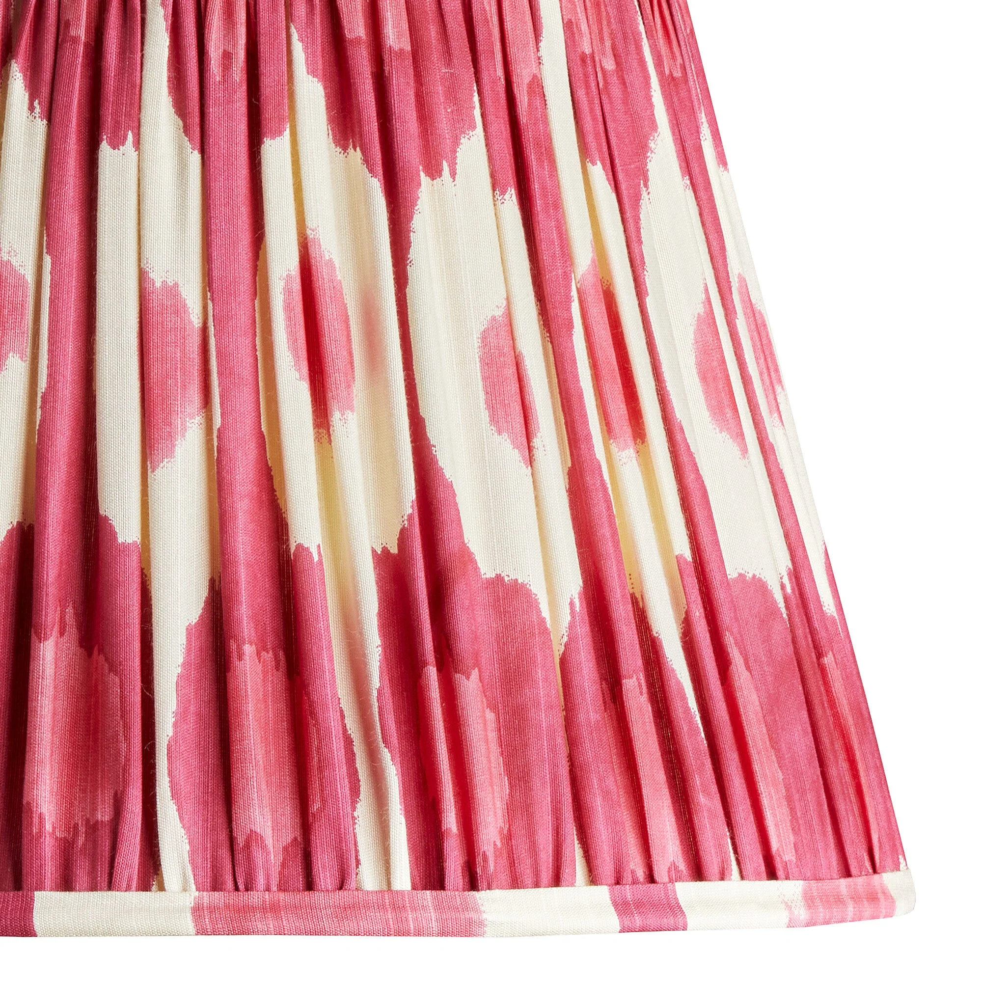 35cm straight empire shade in berries egg & spoon silk ikat - Image 4