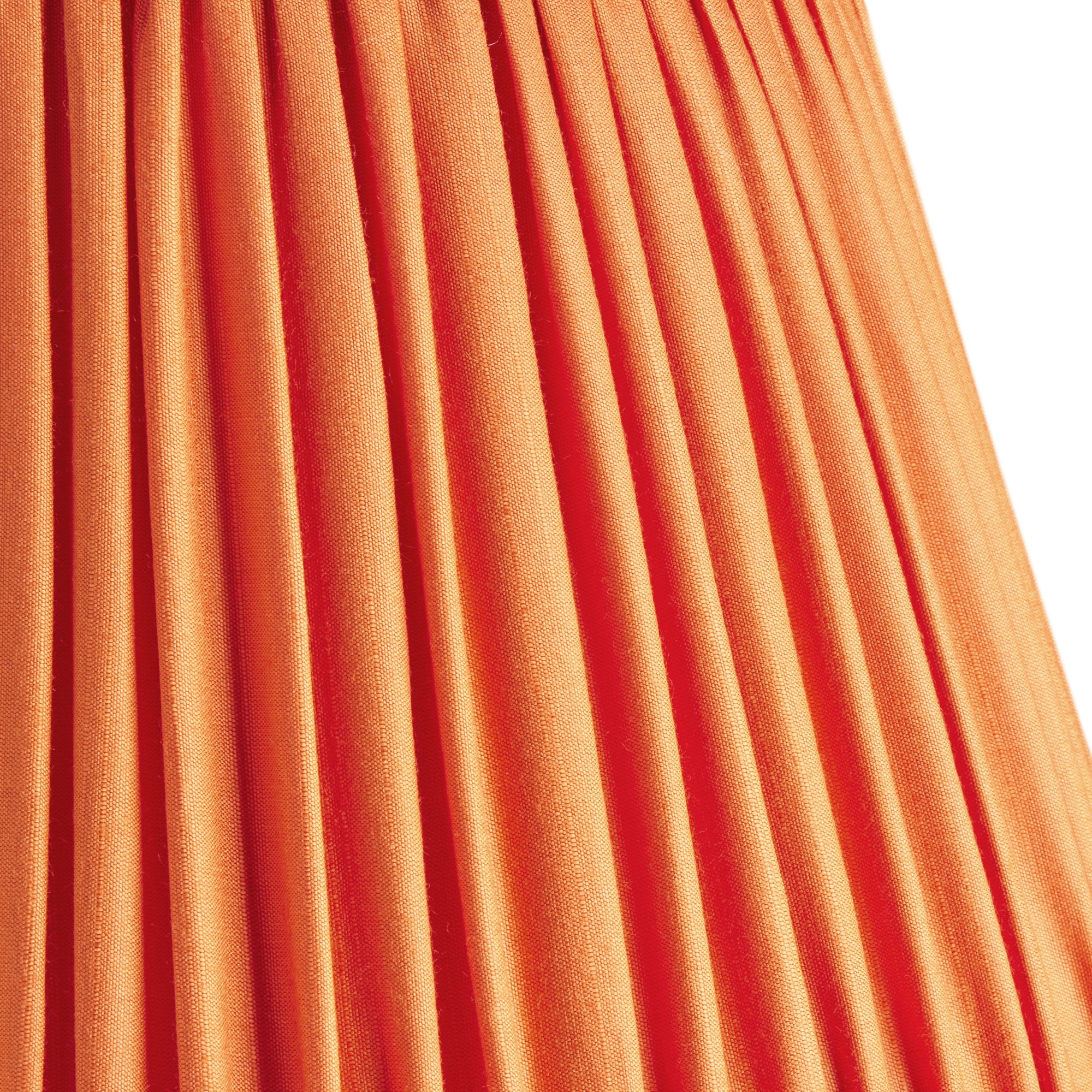 35cm straight empire shade in Persimmon silk
