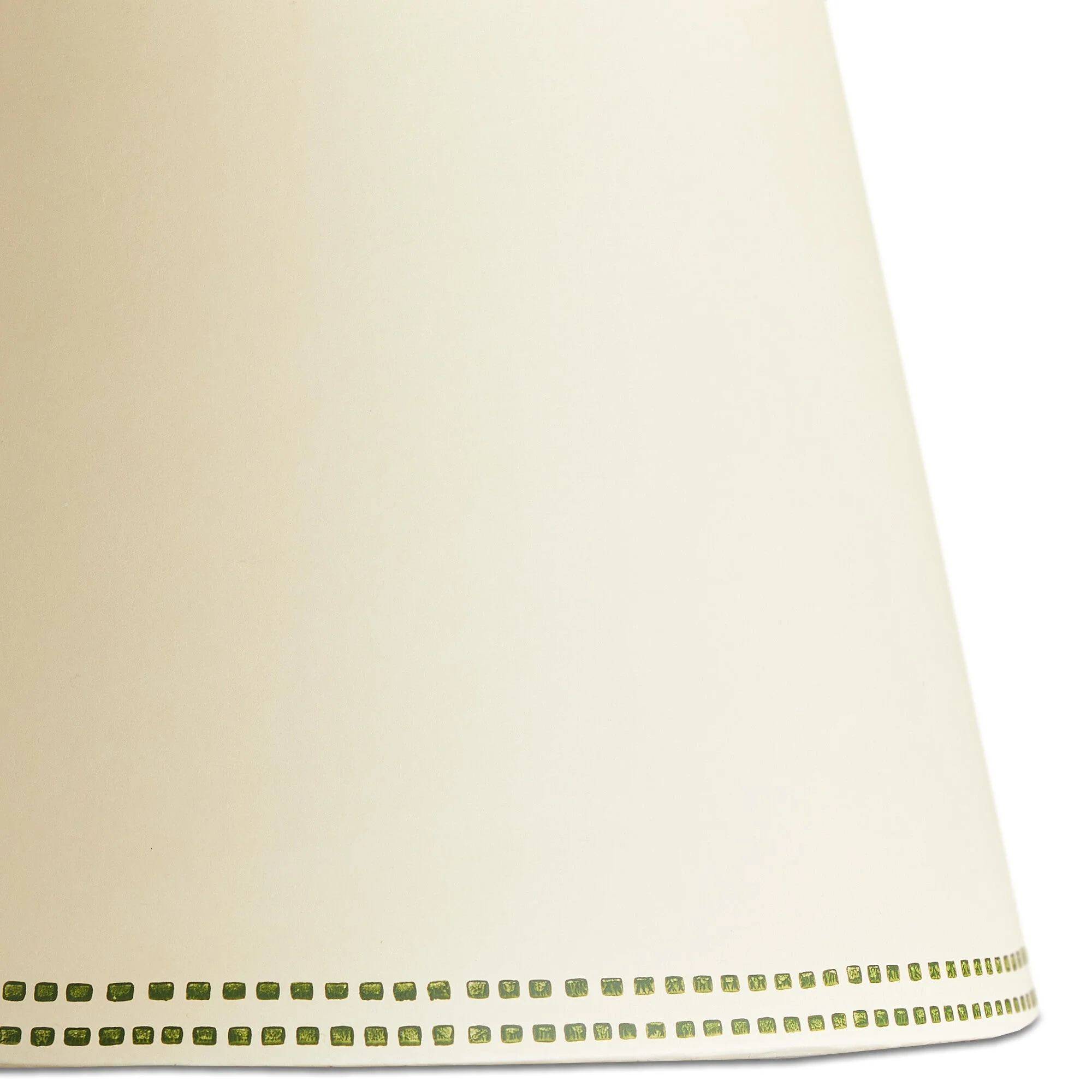 35cm straight empire shade in verdant tracks hand painted card - Image 3