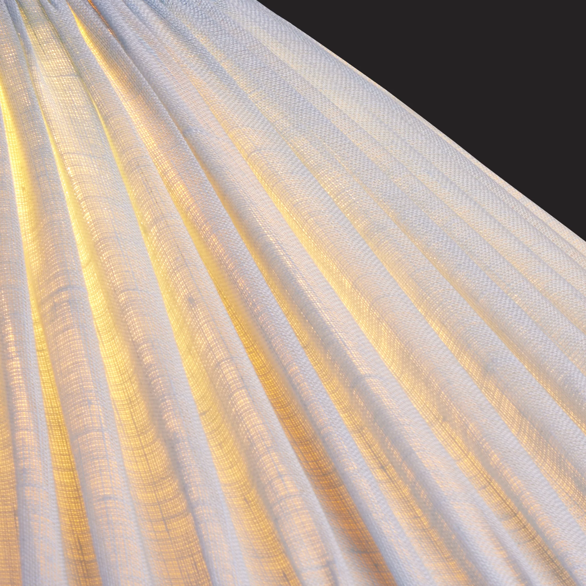 40cm extreme empire shade in Blue Sky linen - Image 3