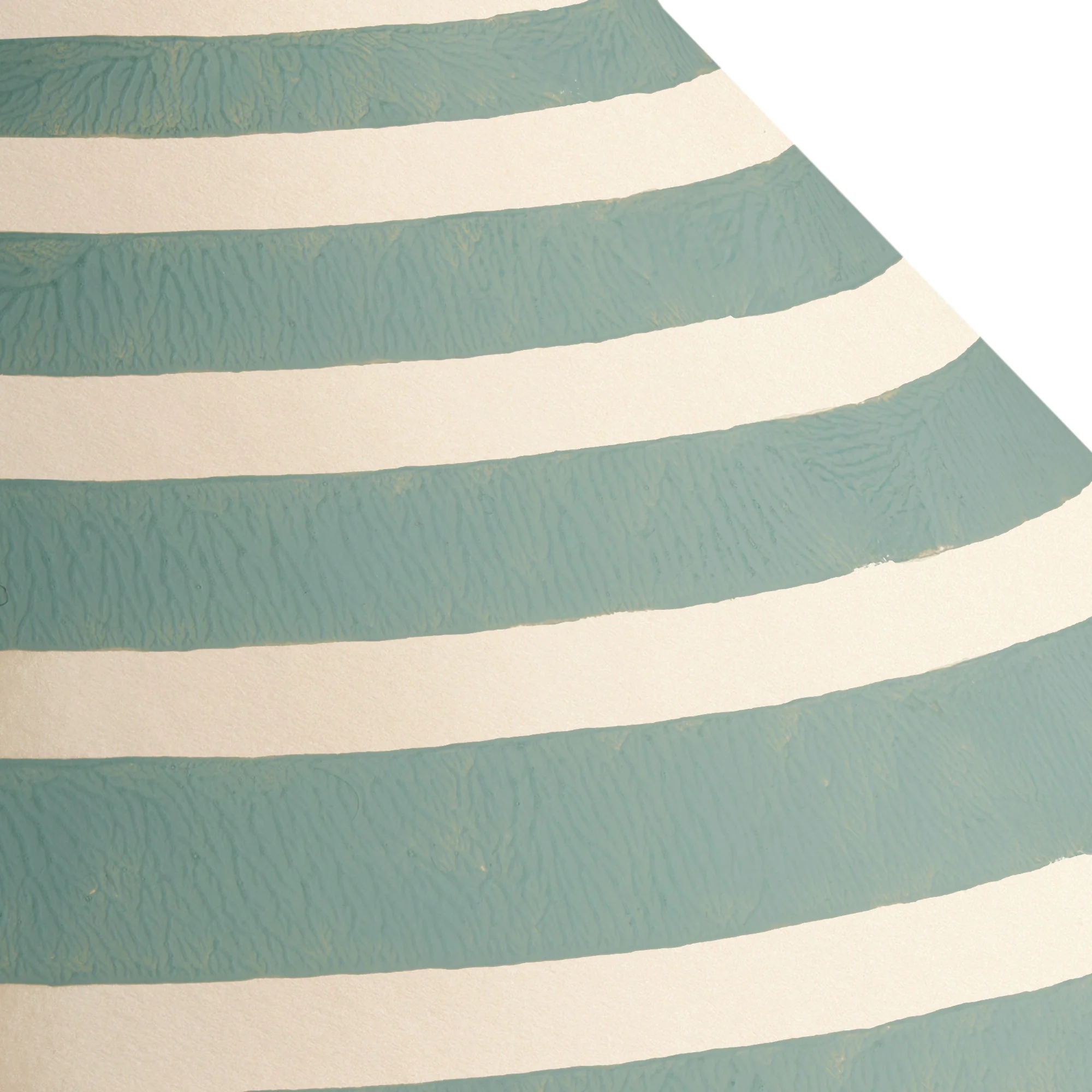 40cm extreme empire shade in eau de nil Cornucopia hand painted card