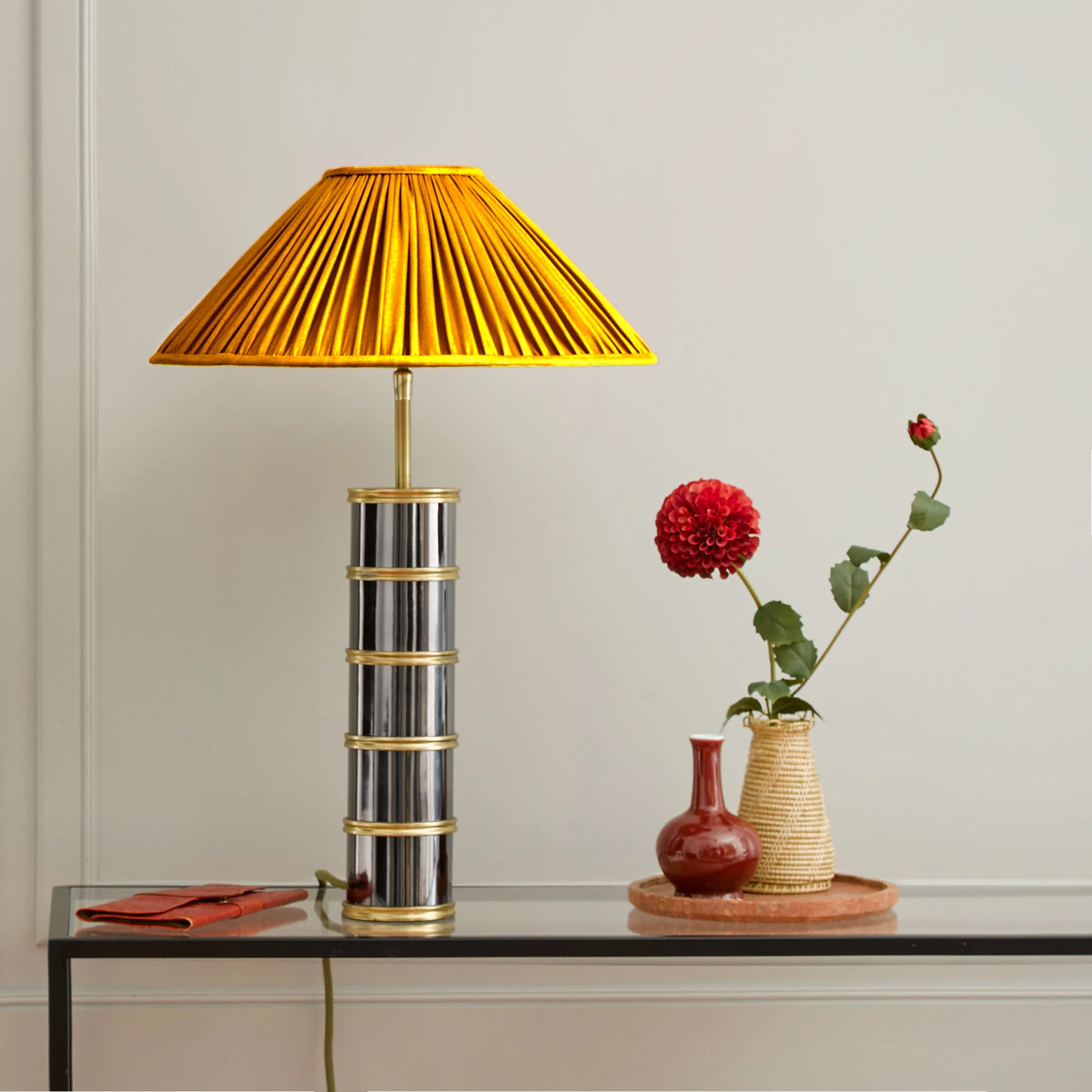 40cm extreme empire shade in Toulouse silk - Image 5