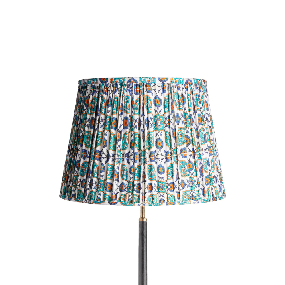 40cm straight empire shade in Sama printed cotton in aid of The Hands Up Foundation