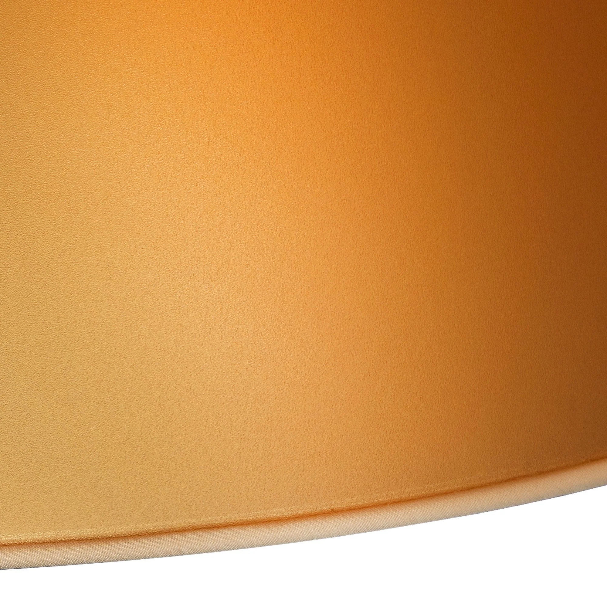 40cm Straight Empire shade in cream card with gold lining - Image 2