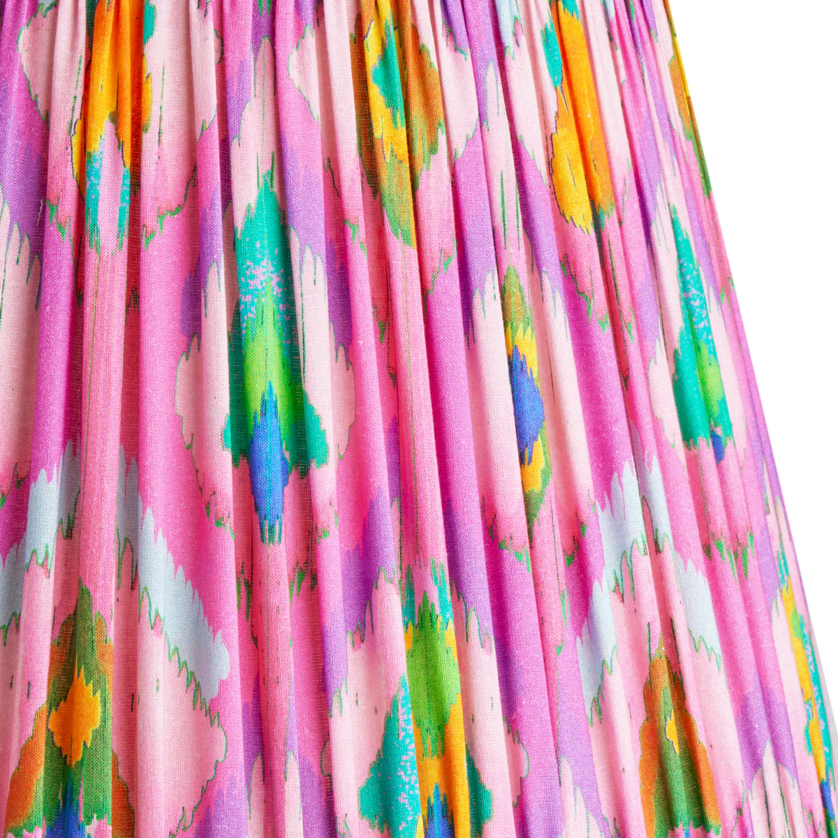 40cm straight empire shade in pink mala ikat by Matthew Williamson