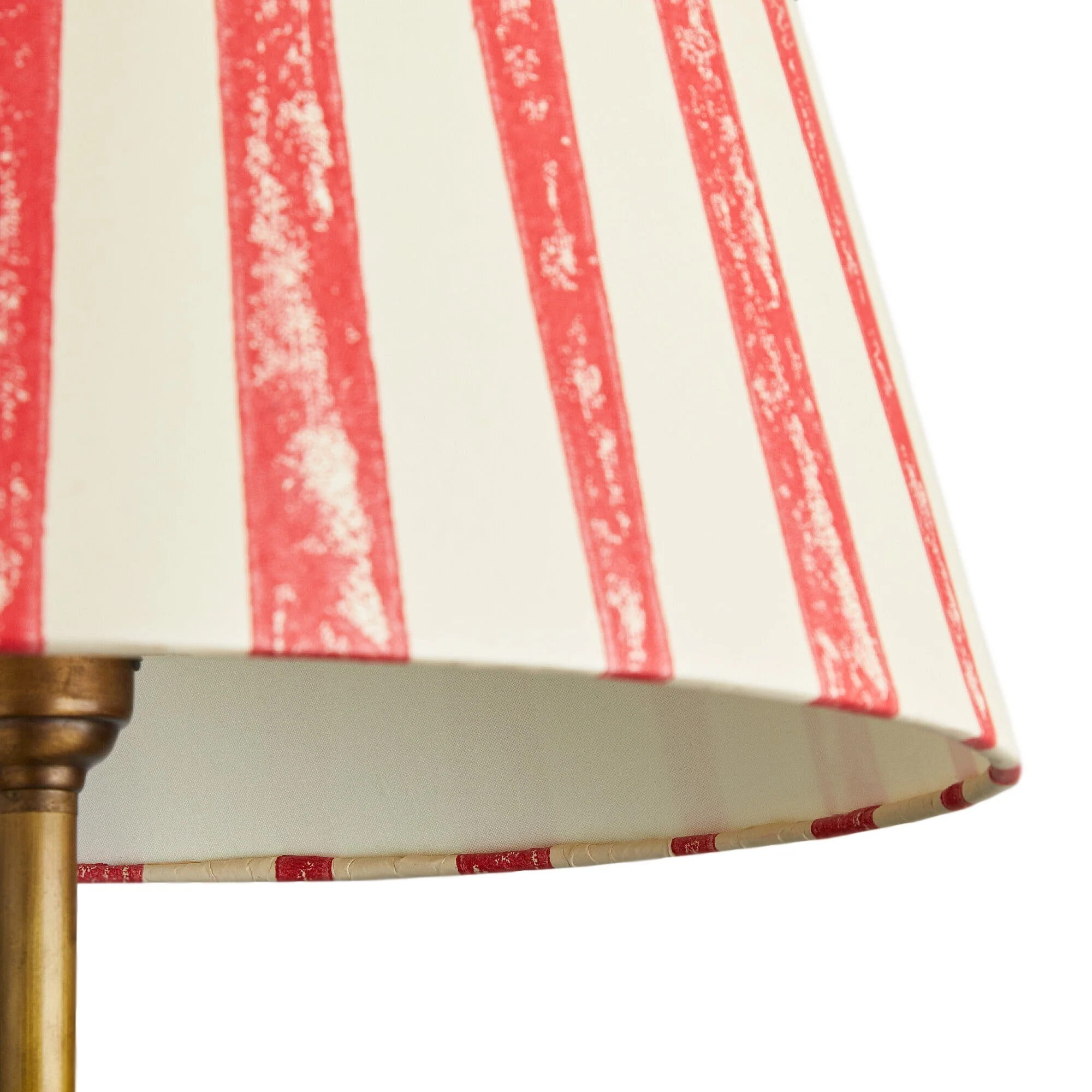 40cm straight empire shade in scarlet tapers hand painted card - Image 4