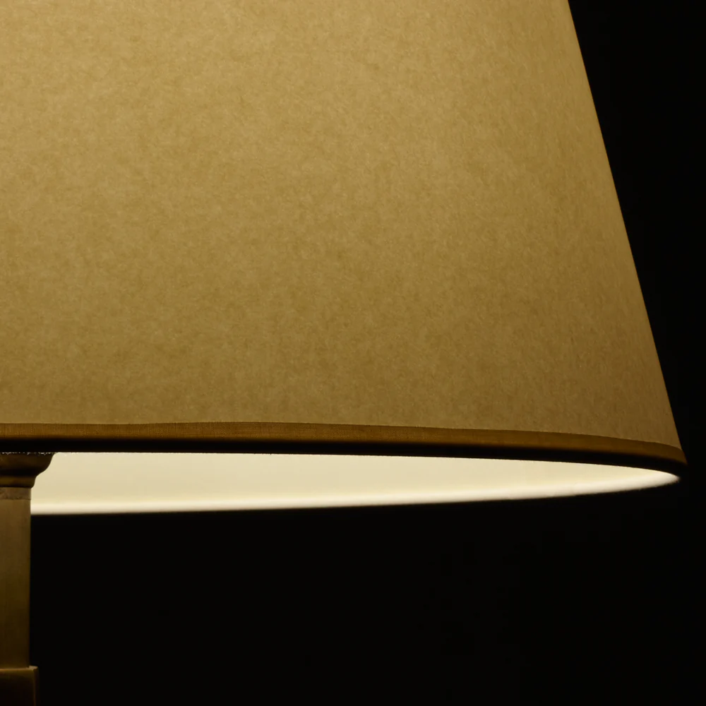 45cm straight empire lampshade in cream card - Image 3