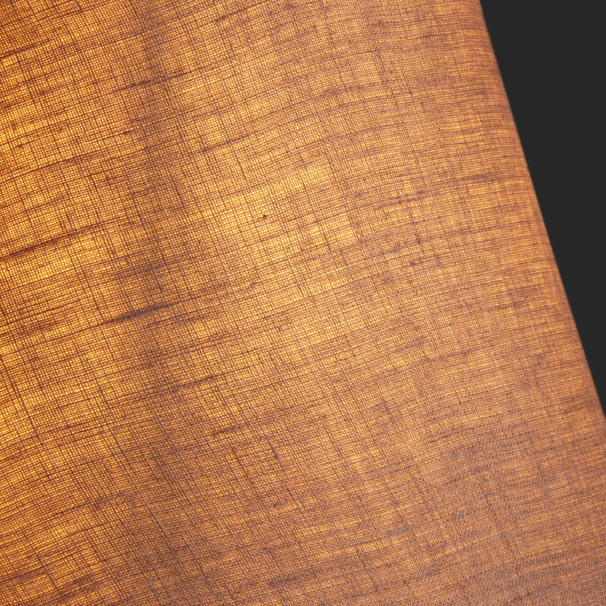 45cm straight empire lampshade in natural linen - Image 3