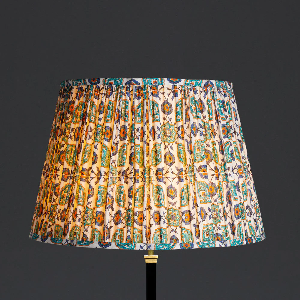 45cm straight empire shade in Sama printed cotton in aid of The Hands Up Foundation - Image 4