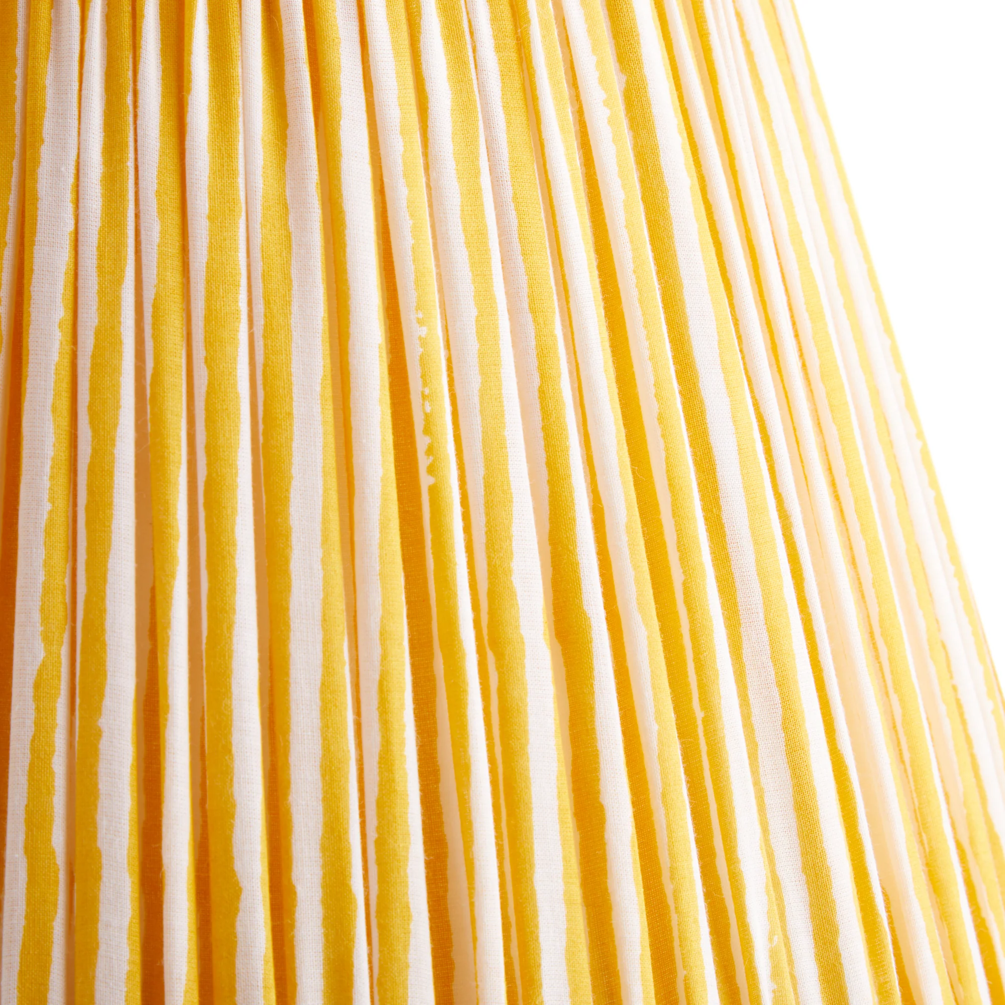 45cm straight empire shade in calendula chalk stripes