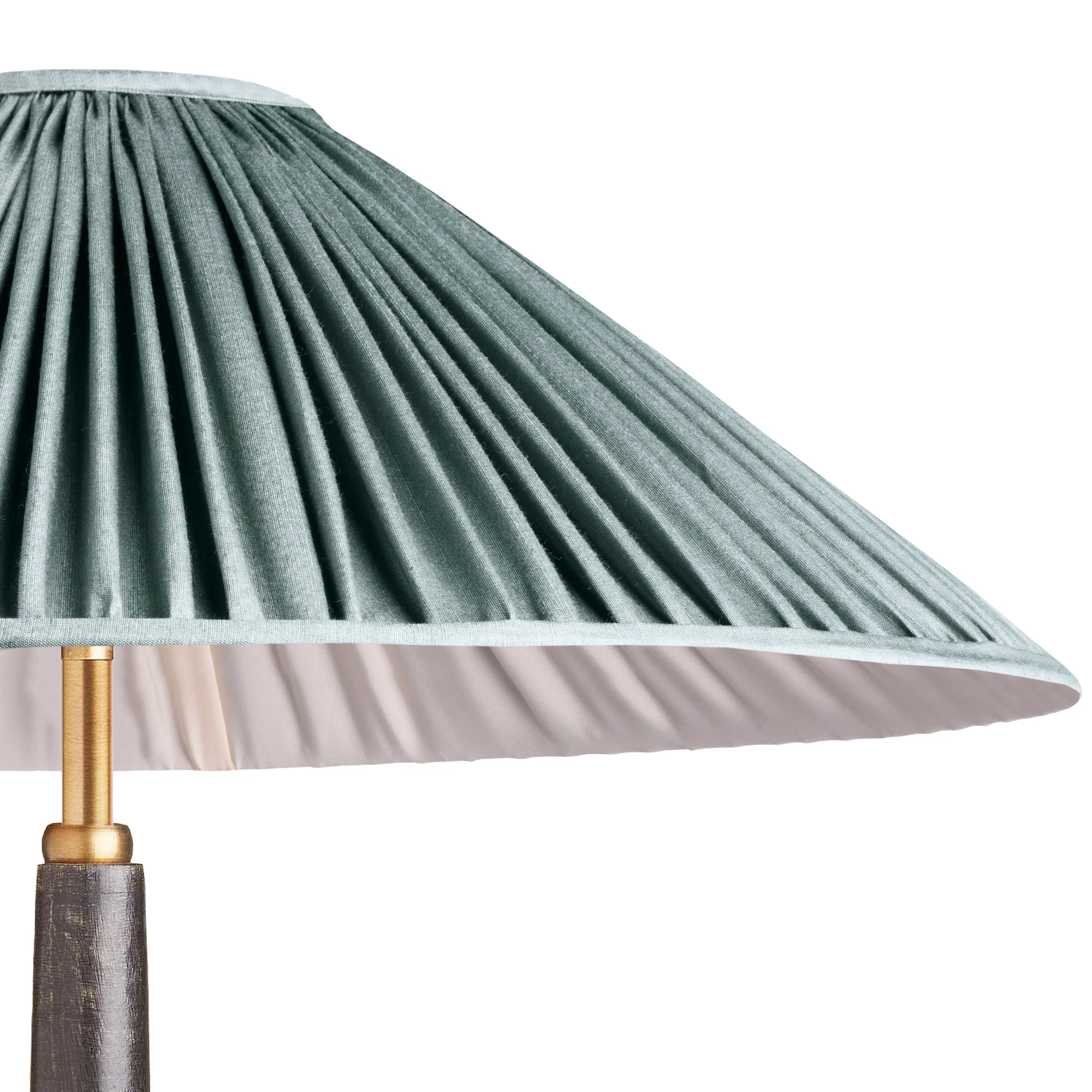 50cm extreme empire shade in Blue silk - Image 2