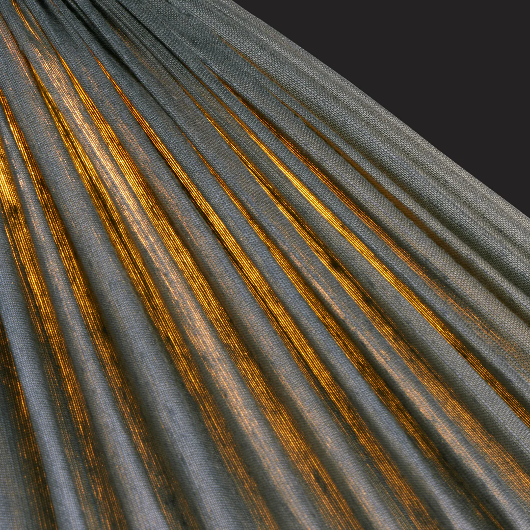 50cm extreme empire shade in Blue silk - Image 3