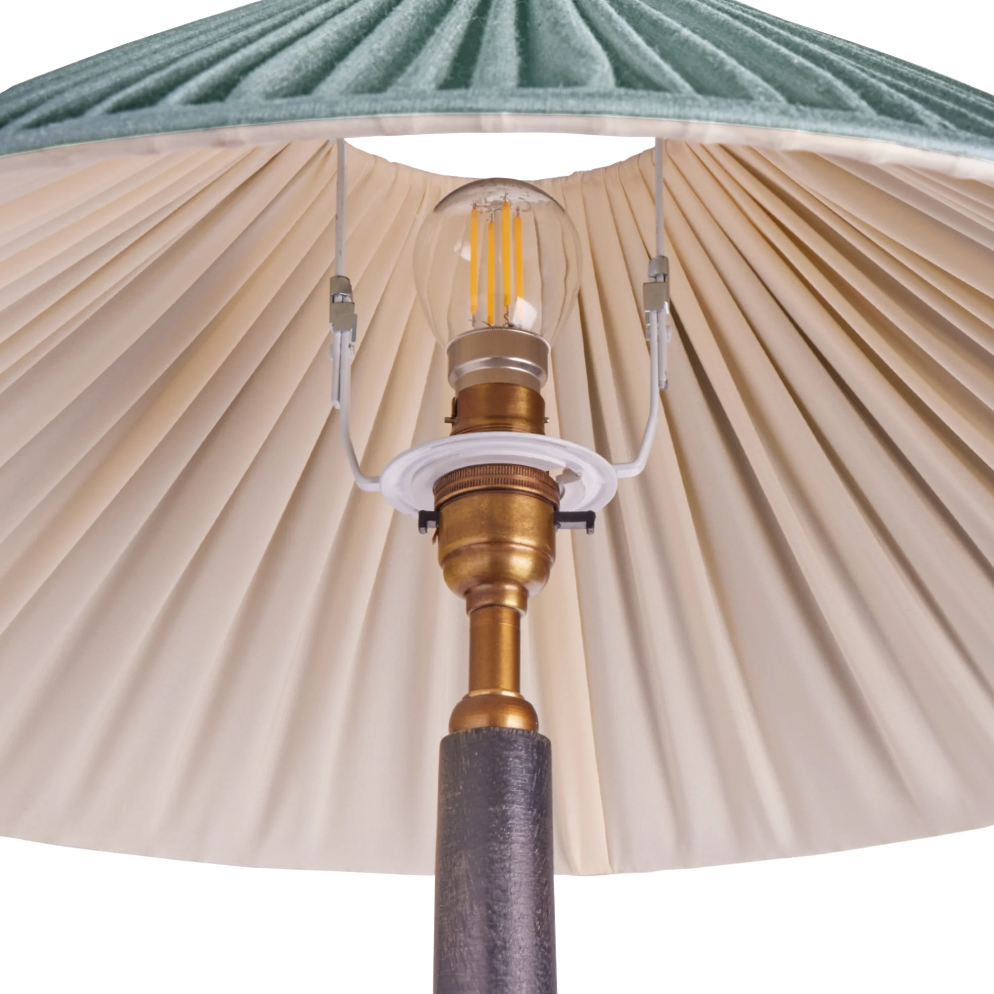50cm extreme empire shade in Blue silk - Image 4