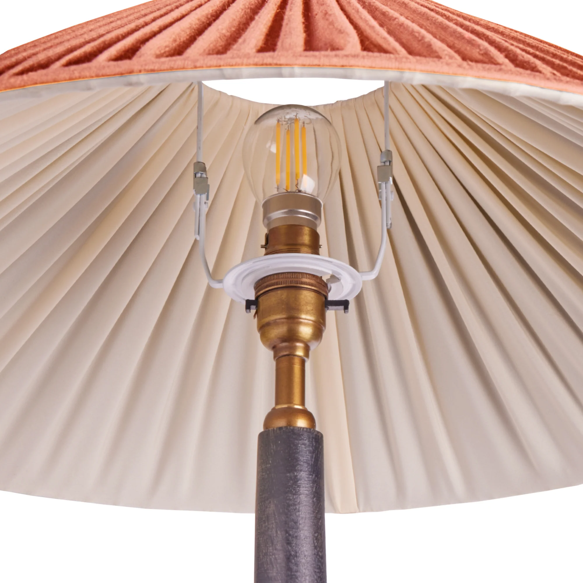 50cm extreme empire shade in Coral silk - Image 4