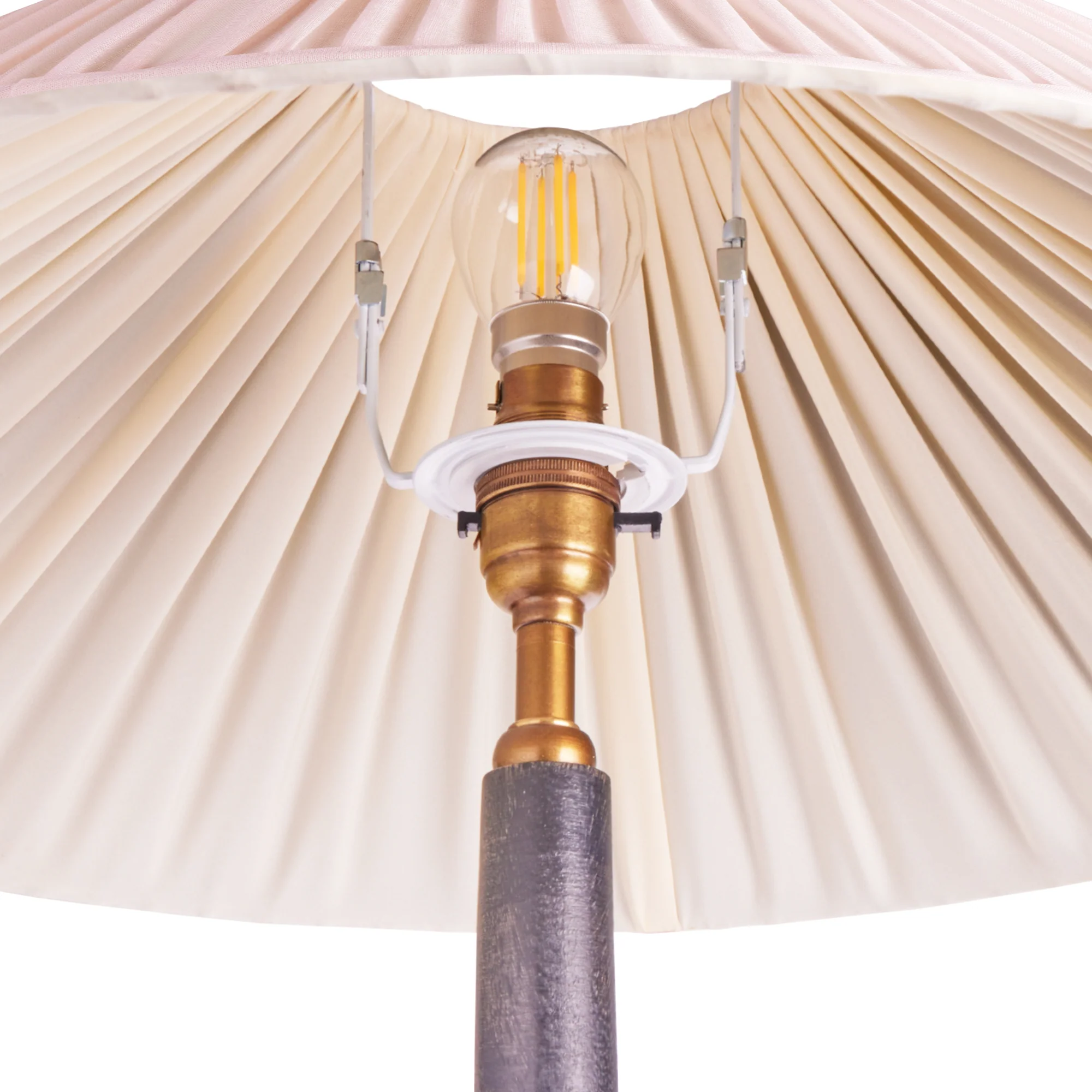 50cm extreme empire shade in Marshmallow linen - Image 4