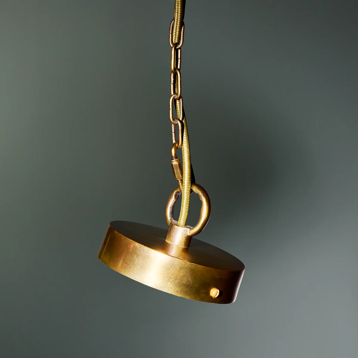 Ali pendant in orange glass - Image 8