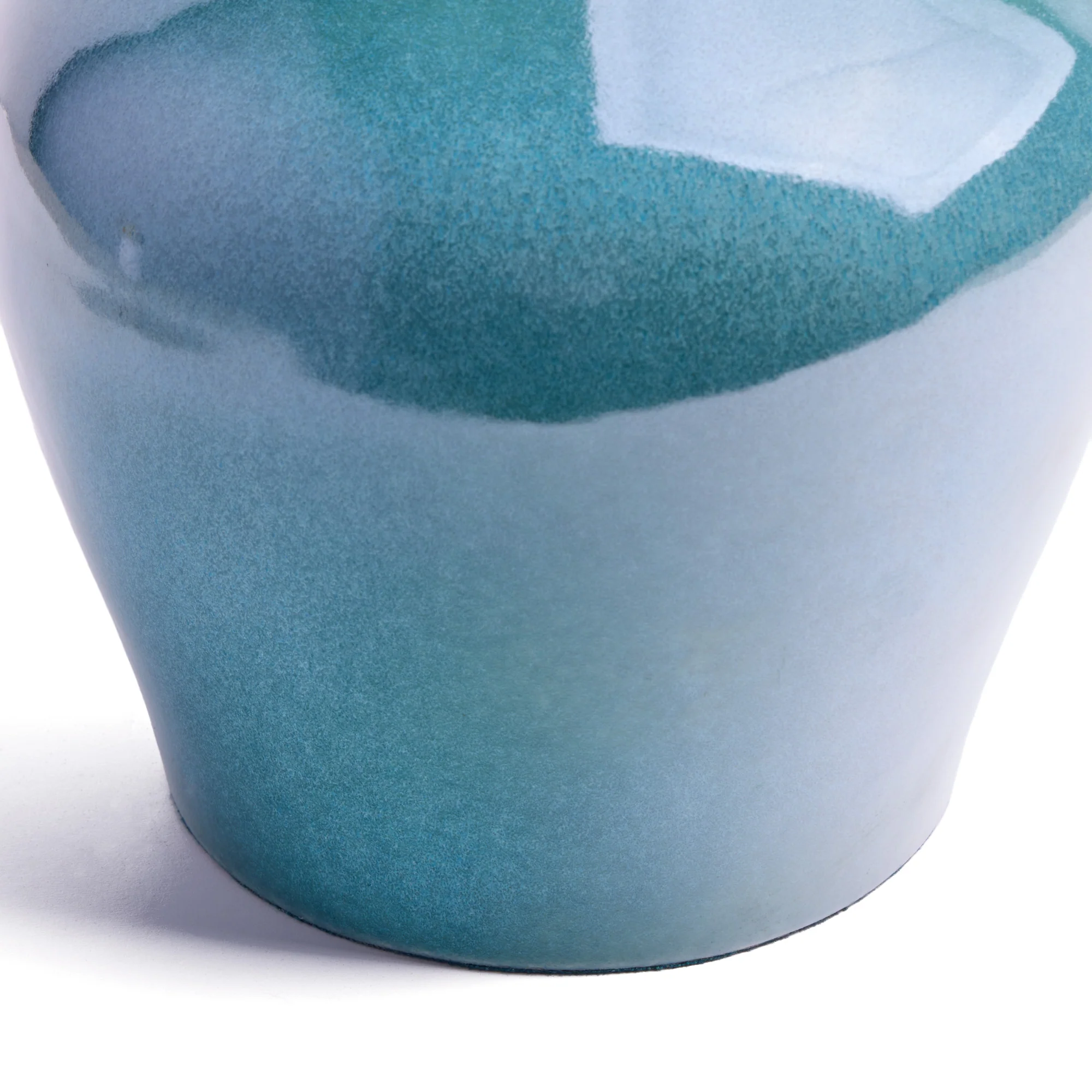 Amble rechargeable table lamp in green ceramic - Image 7