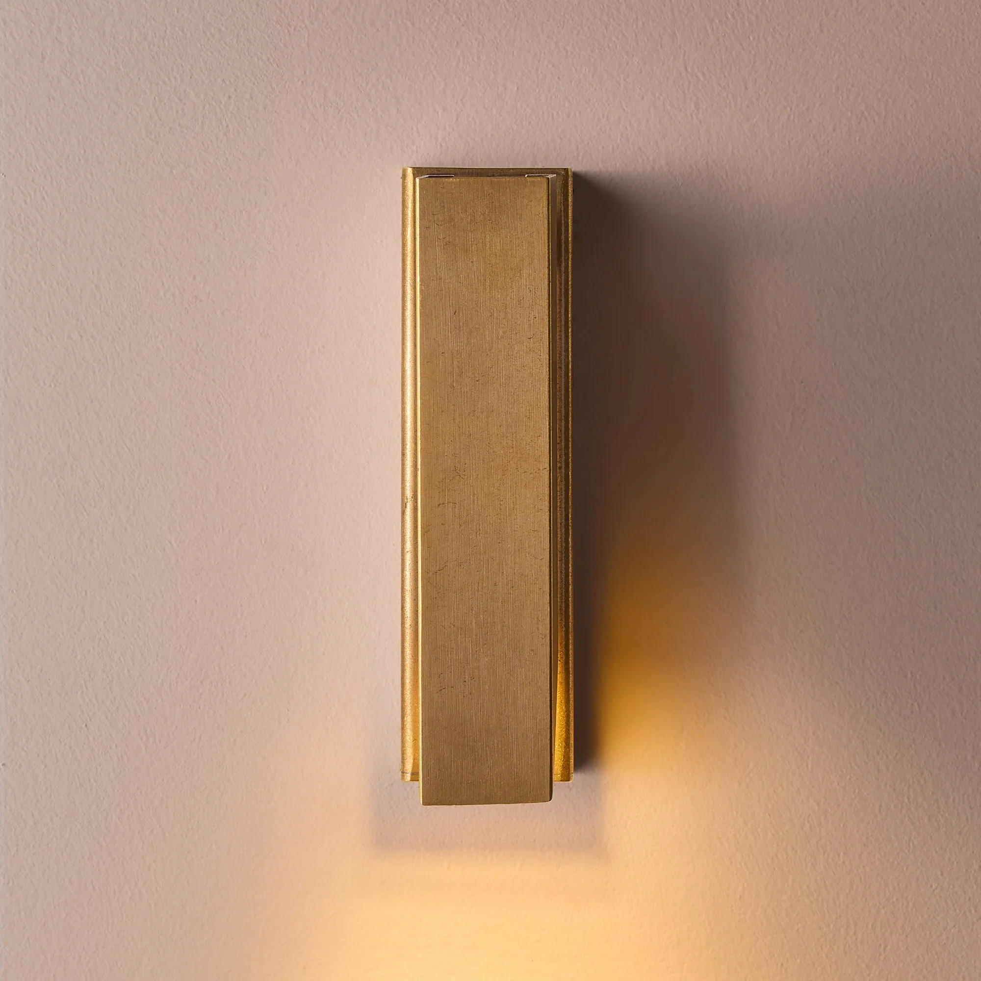 Andor IP54 adjustable wall light in brass - Image 6