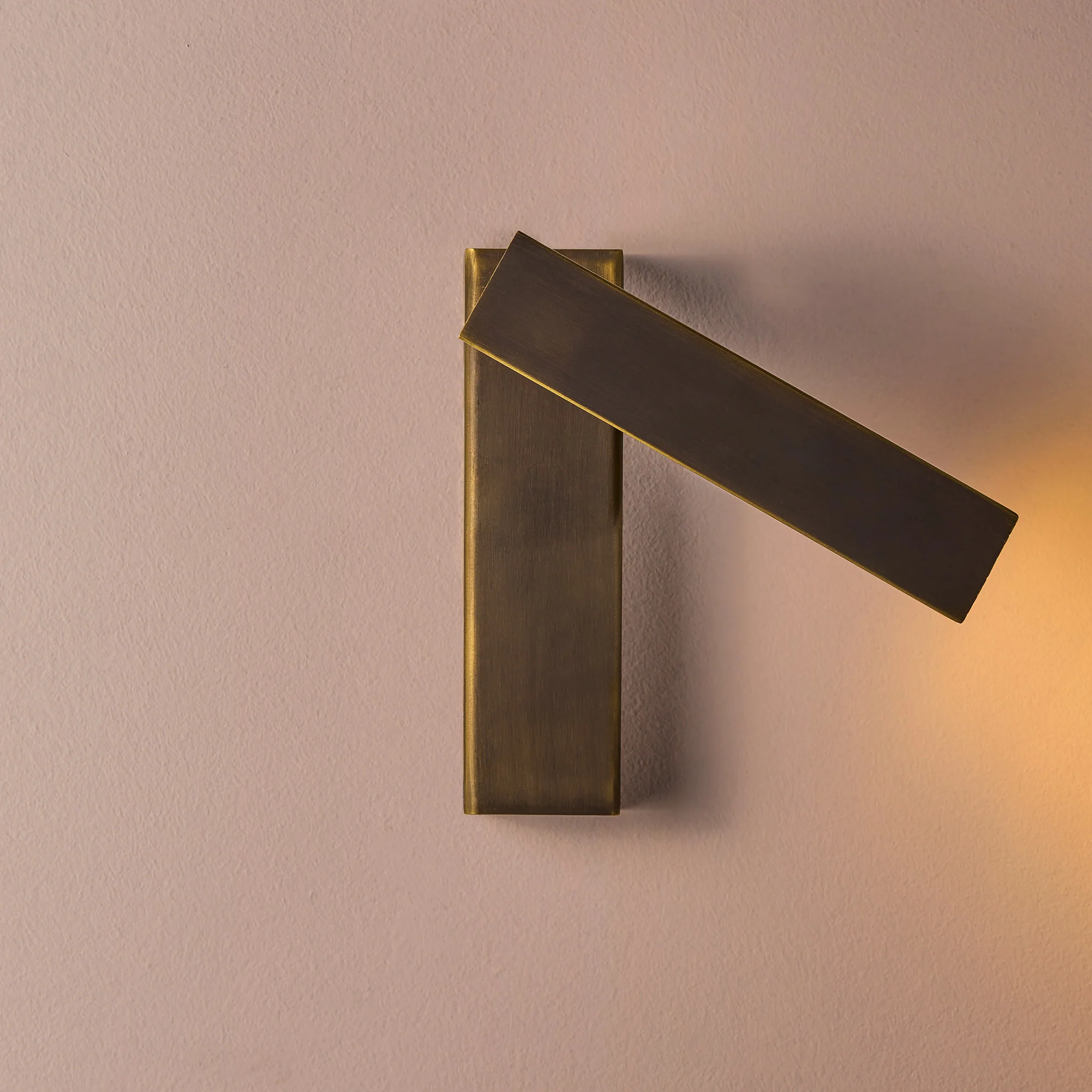 Andor IP54 adjustable wall light in bronze - Image 9