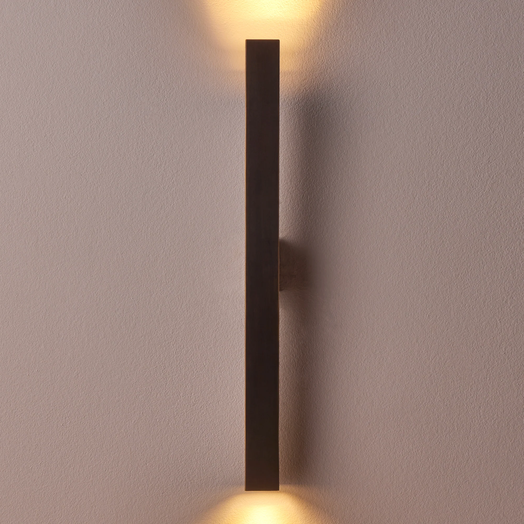 Andor IP54 up and down light in bronze - Image 7