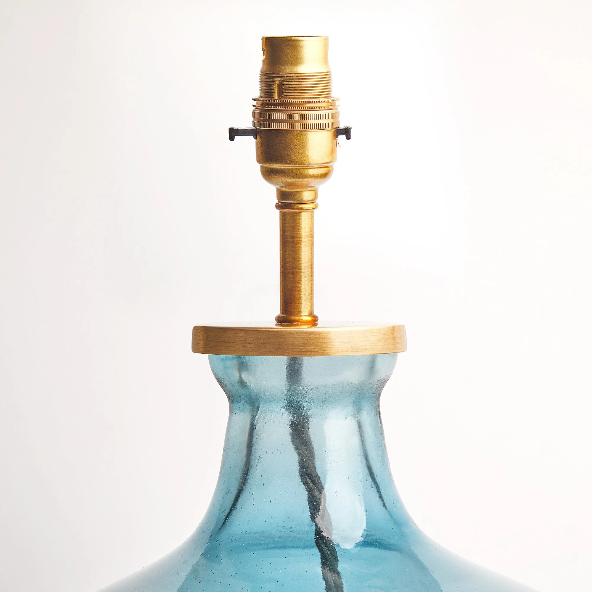 Arnie table lamp in blue glass - Image 6