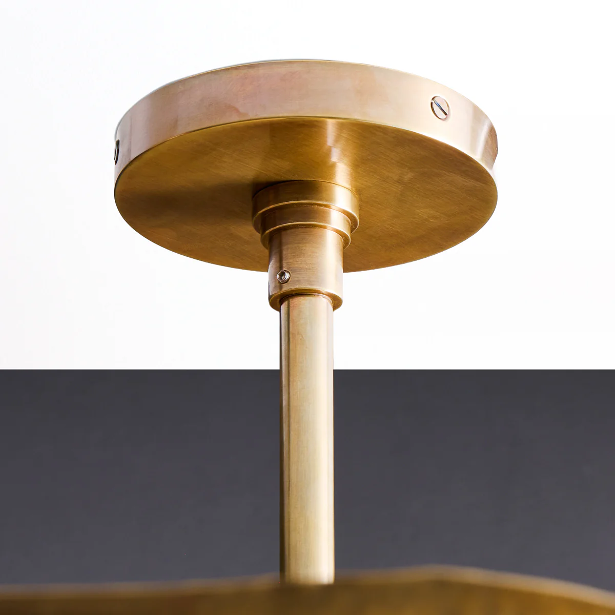 Aspen pendant in antiqued brass - Image 10