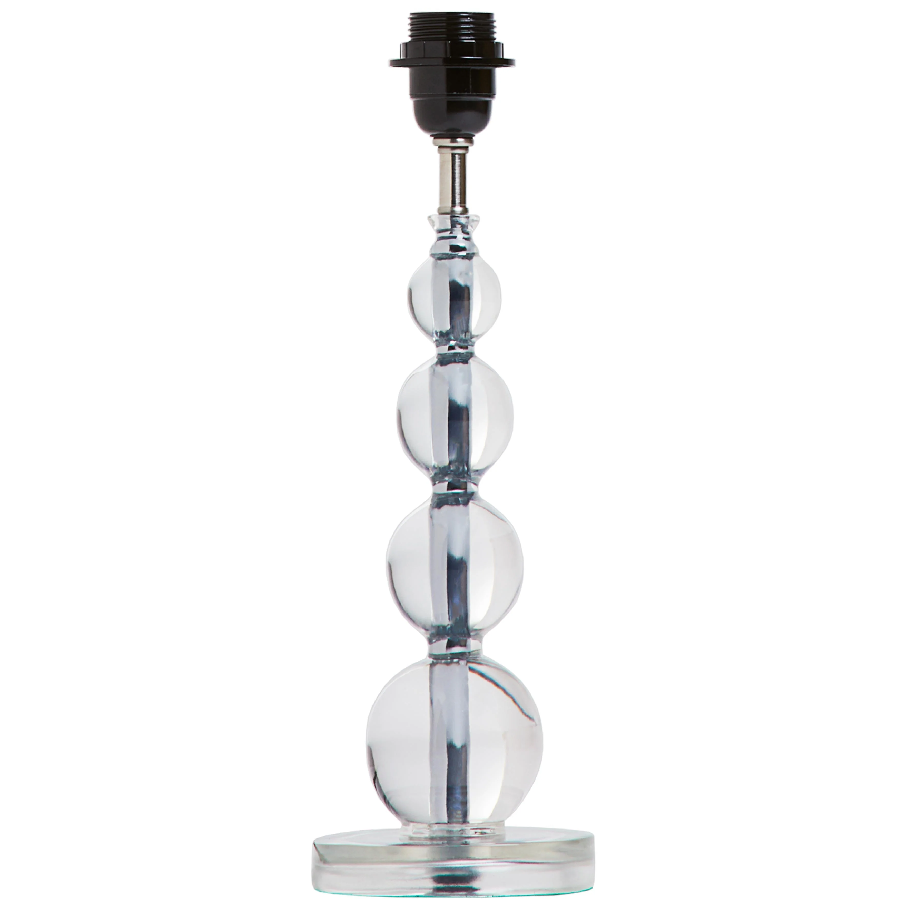 Aurora table lamp in clear resin - Image 3