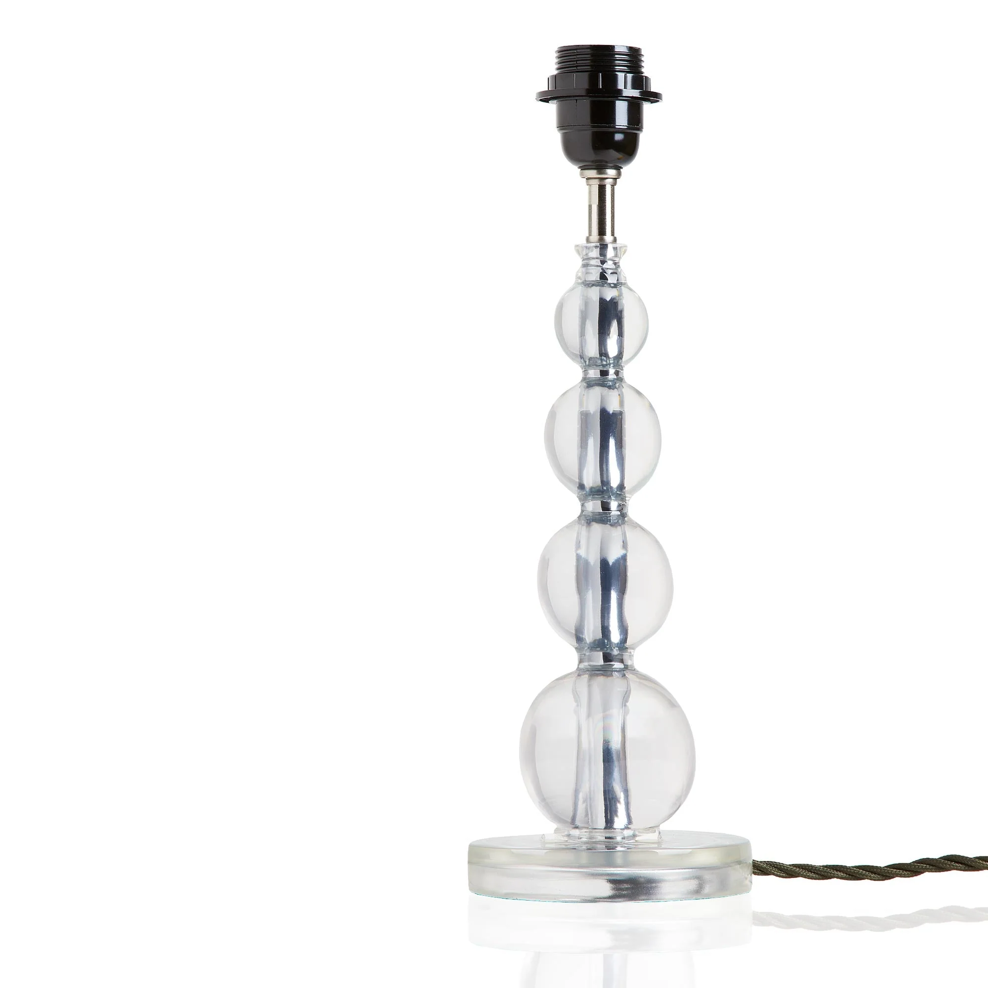 Aurora table lamp in clear resin - Image 4