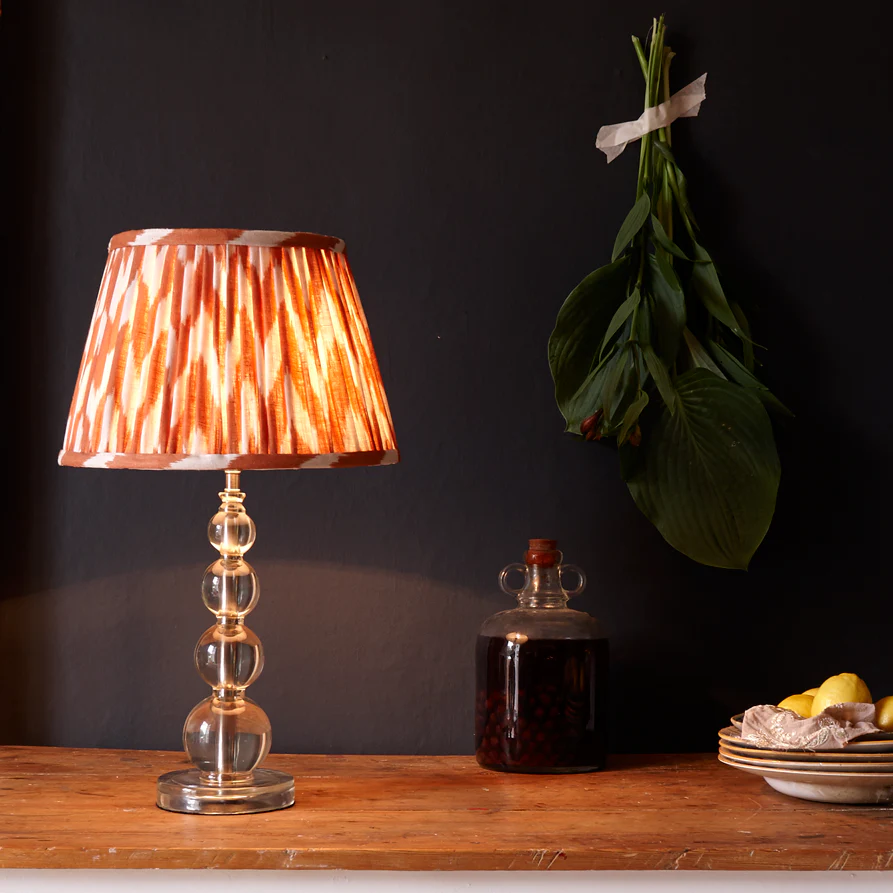 Aurora table lamp in clear resin - Image 6
