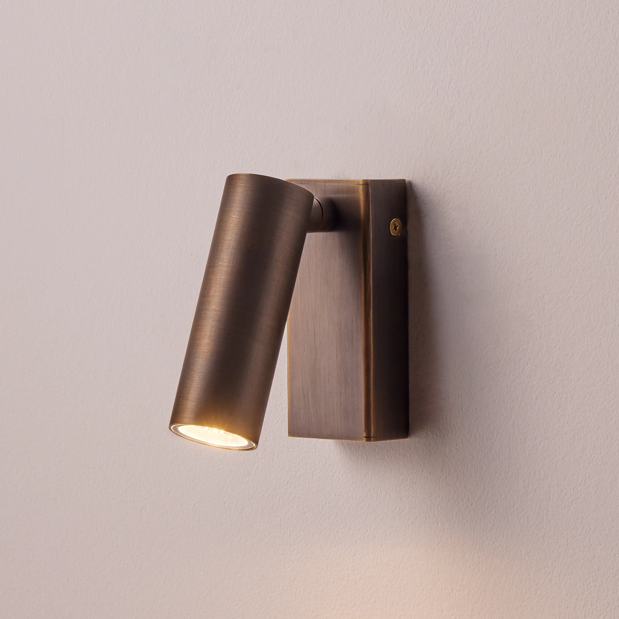 Austell IP54 spotlight in bronze - Image 2