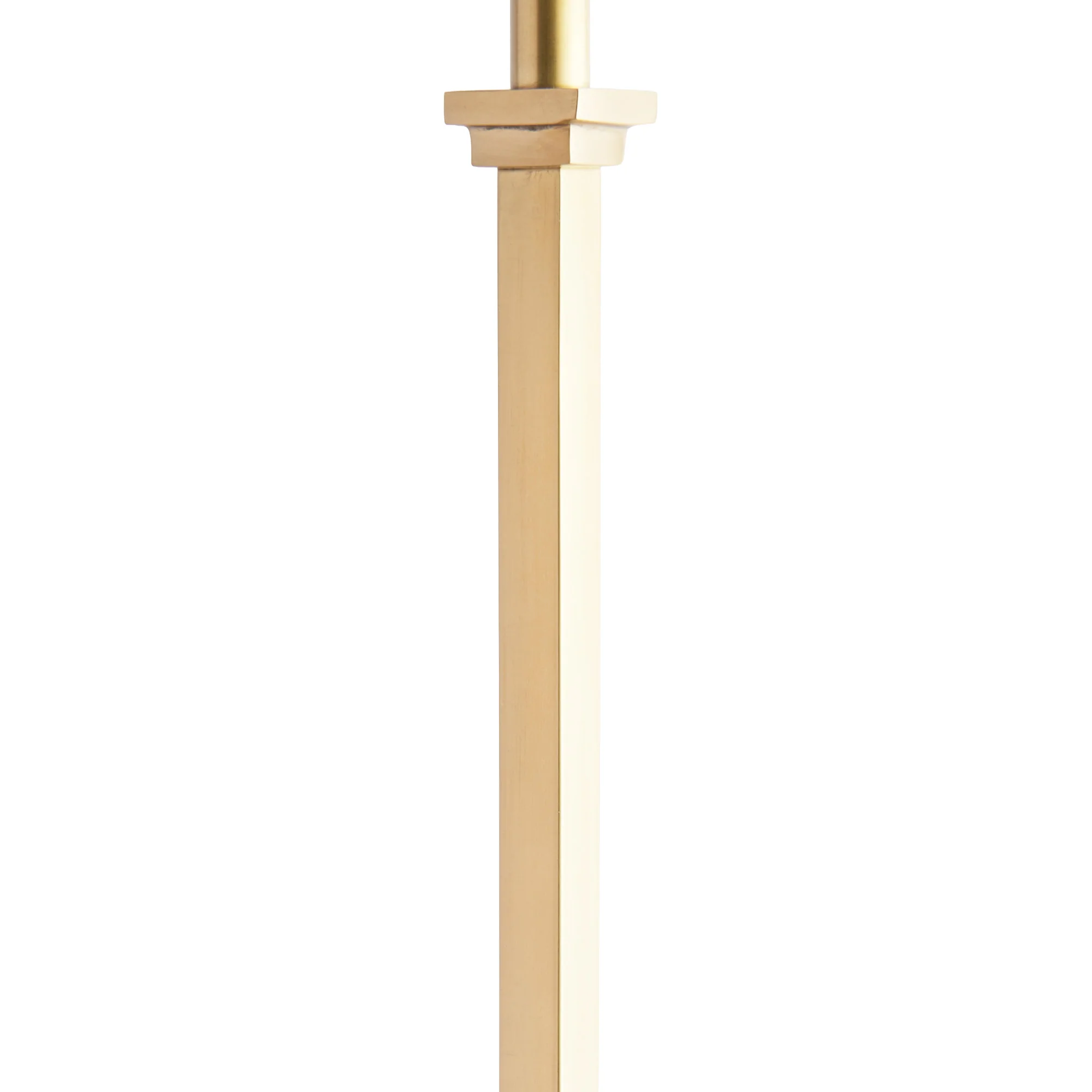 Babel Table Lamp in Antiqued Brass - Image 4