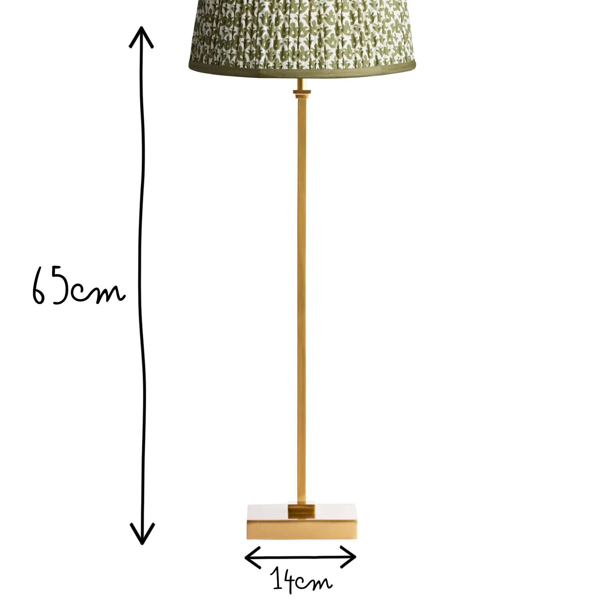Babel Table Lamp in Antiqued Brass - Image 6