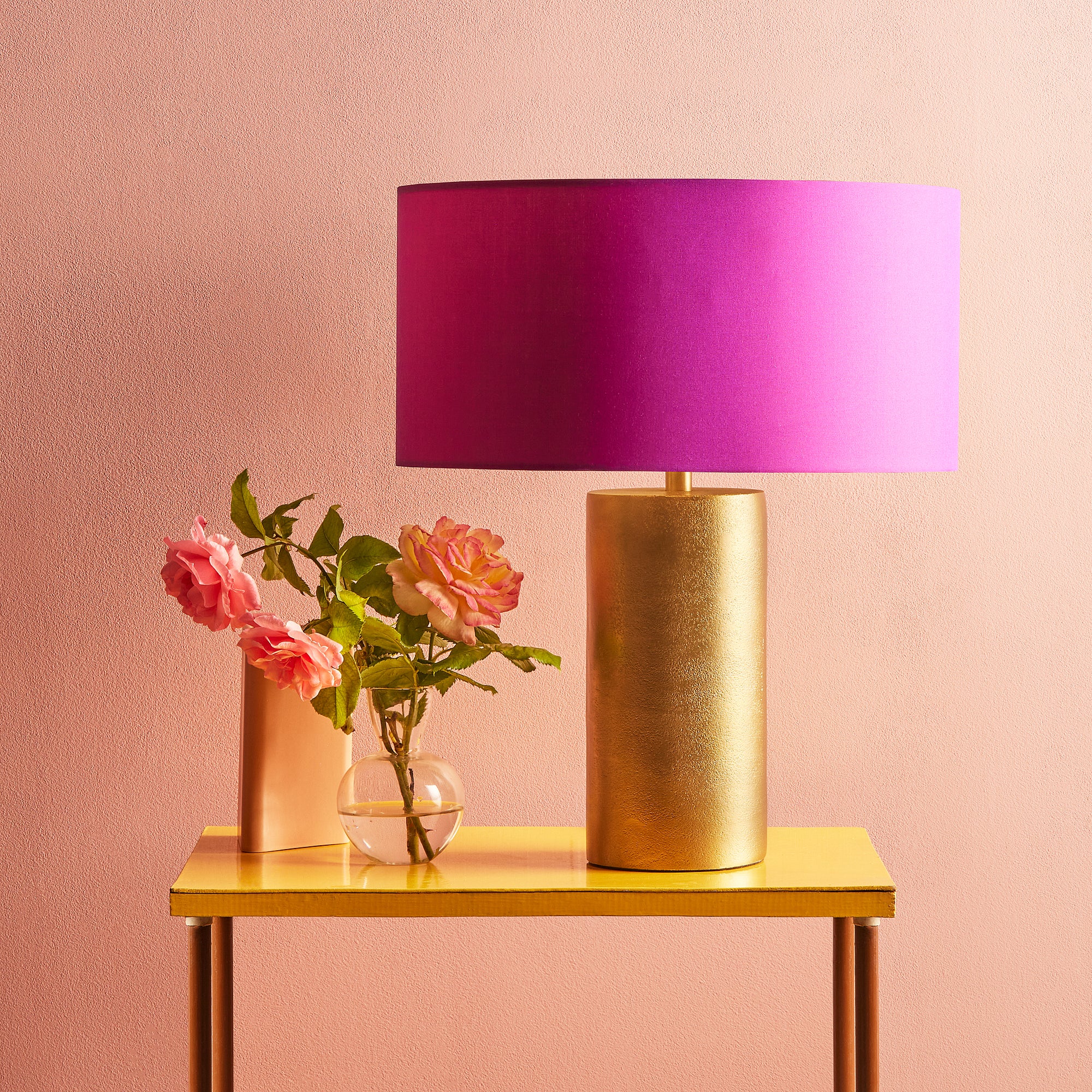Barnes table lamp in antique brass finish - Image 8