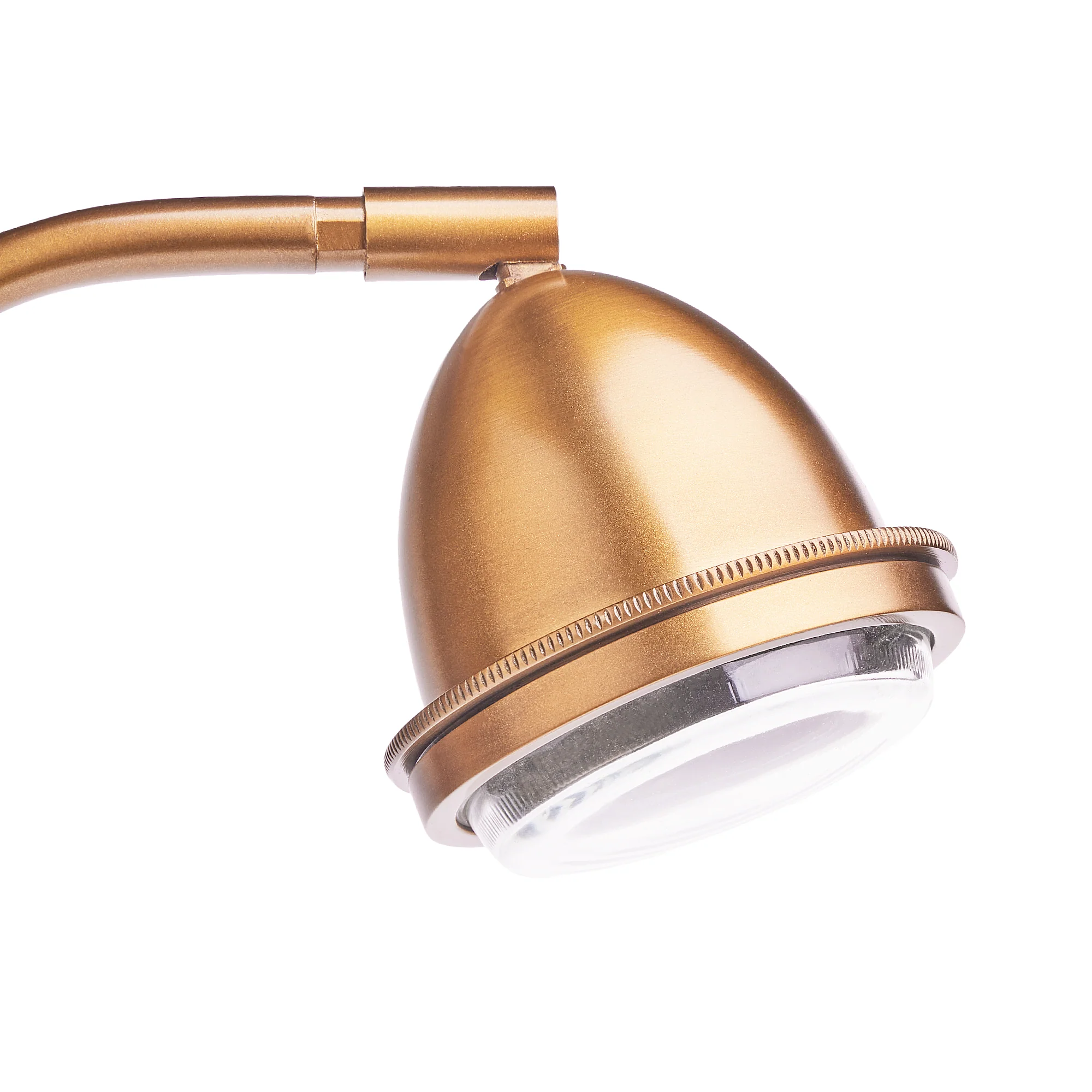 Beamish desk lamp in brass with marble base - Image 3