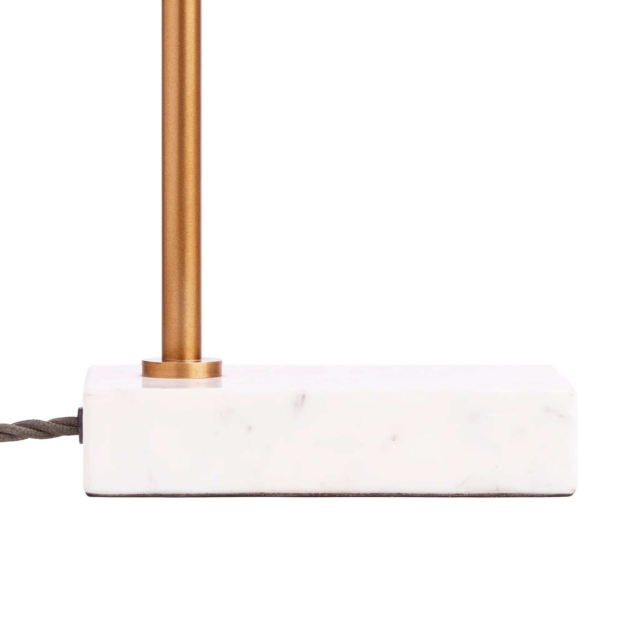 Beamish desk lamp in brass with marble base - Image 4