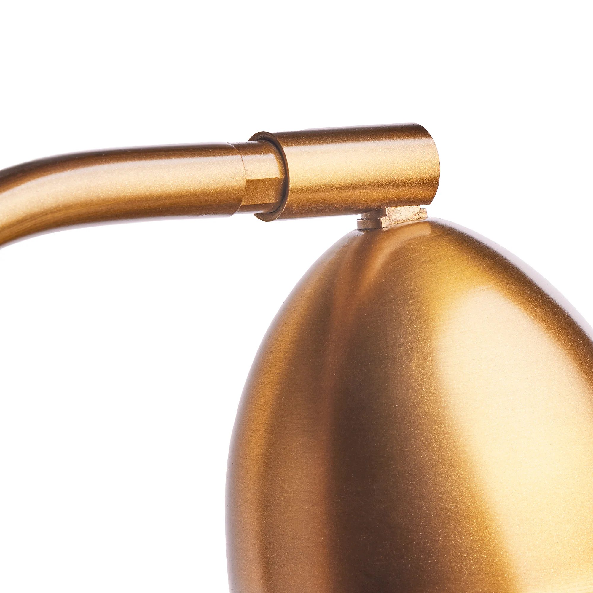Beamish desk lamp in brass with marble base - Image 6