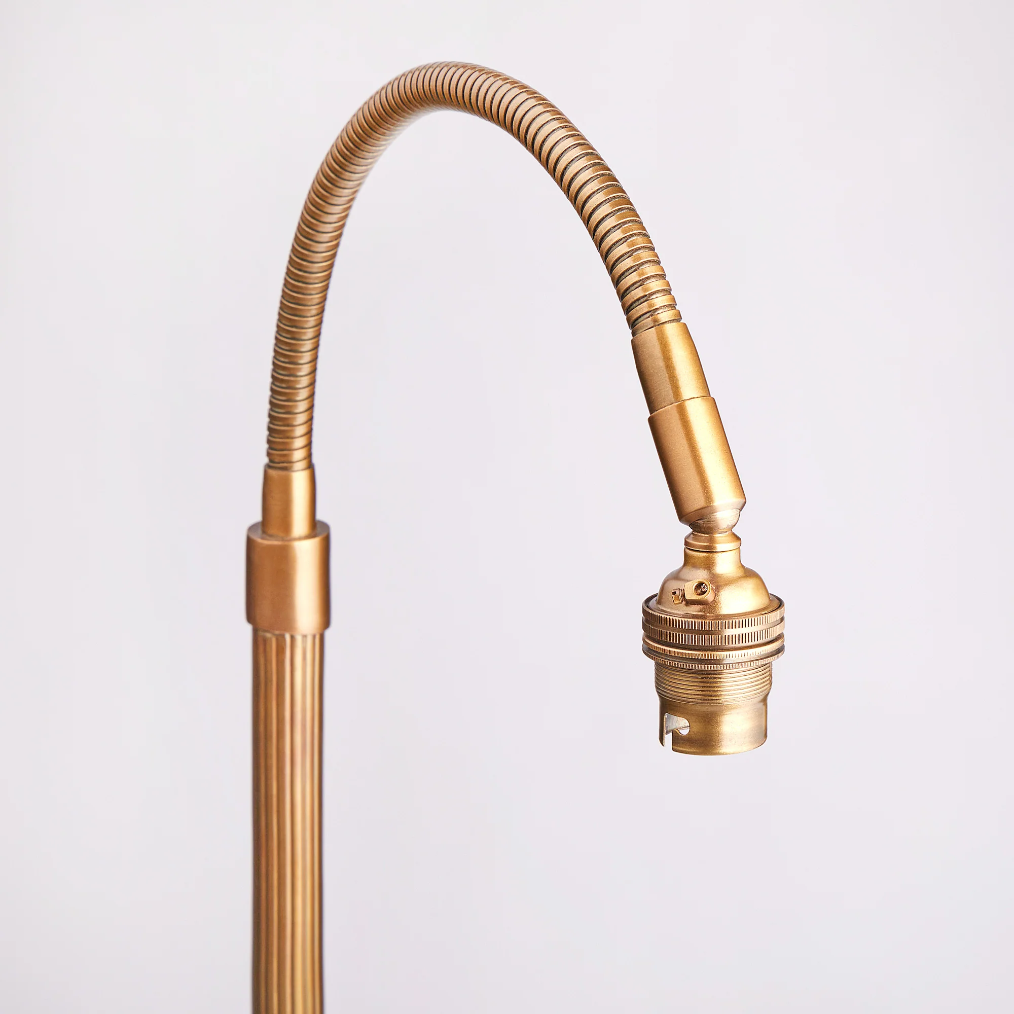 Bendle Reading lamp in antiqued brass with marble base - Image 10