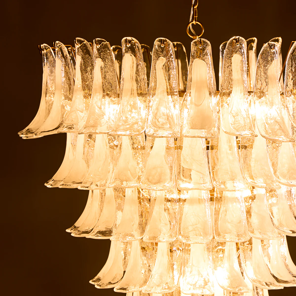 Bianca chandelier in white - Image 4