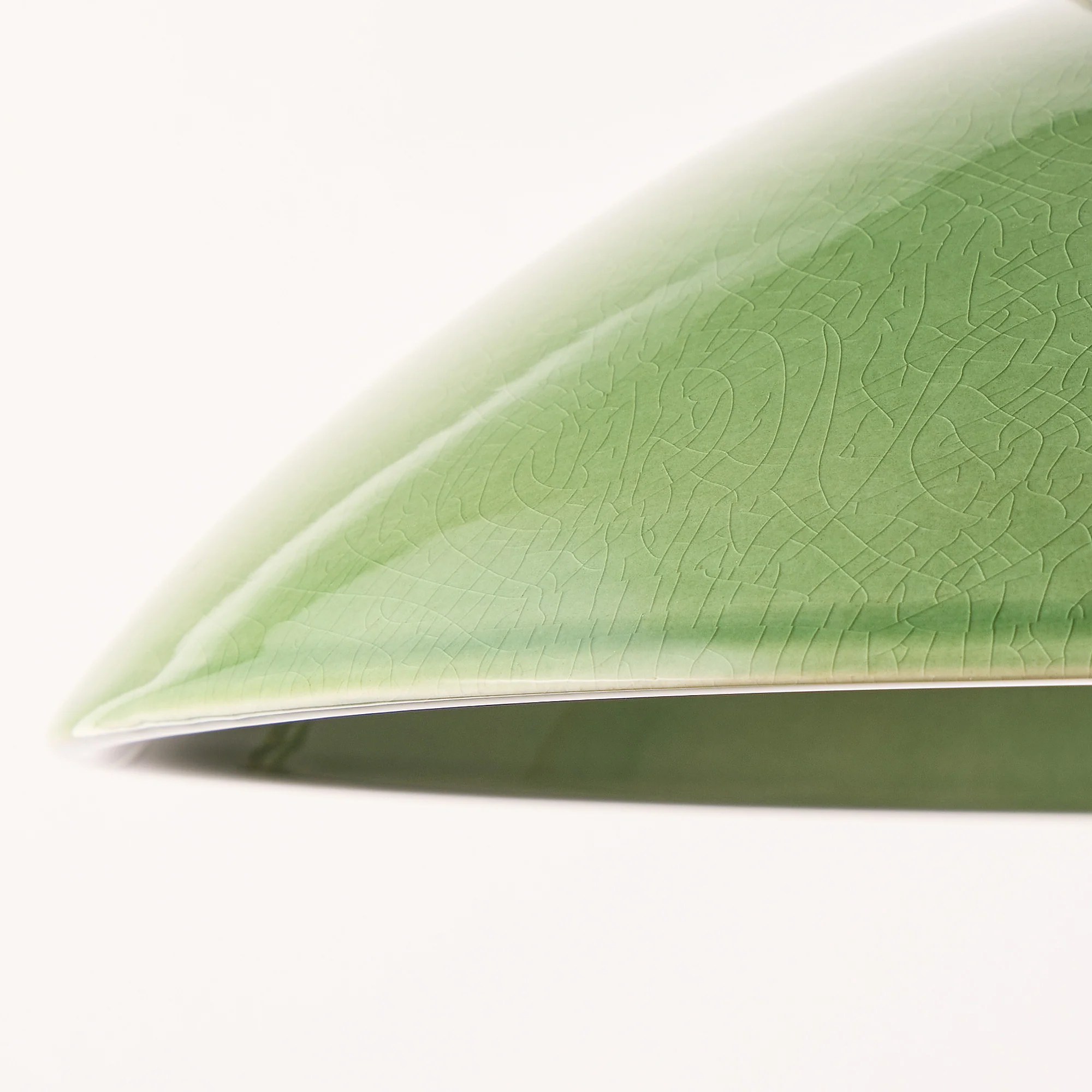 Bill ceramic pendant shade in Bottle Green - Image 3