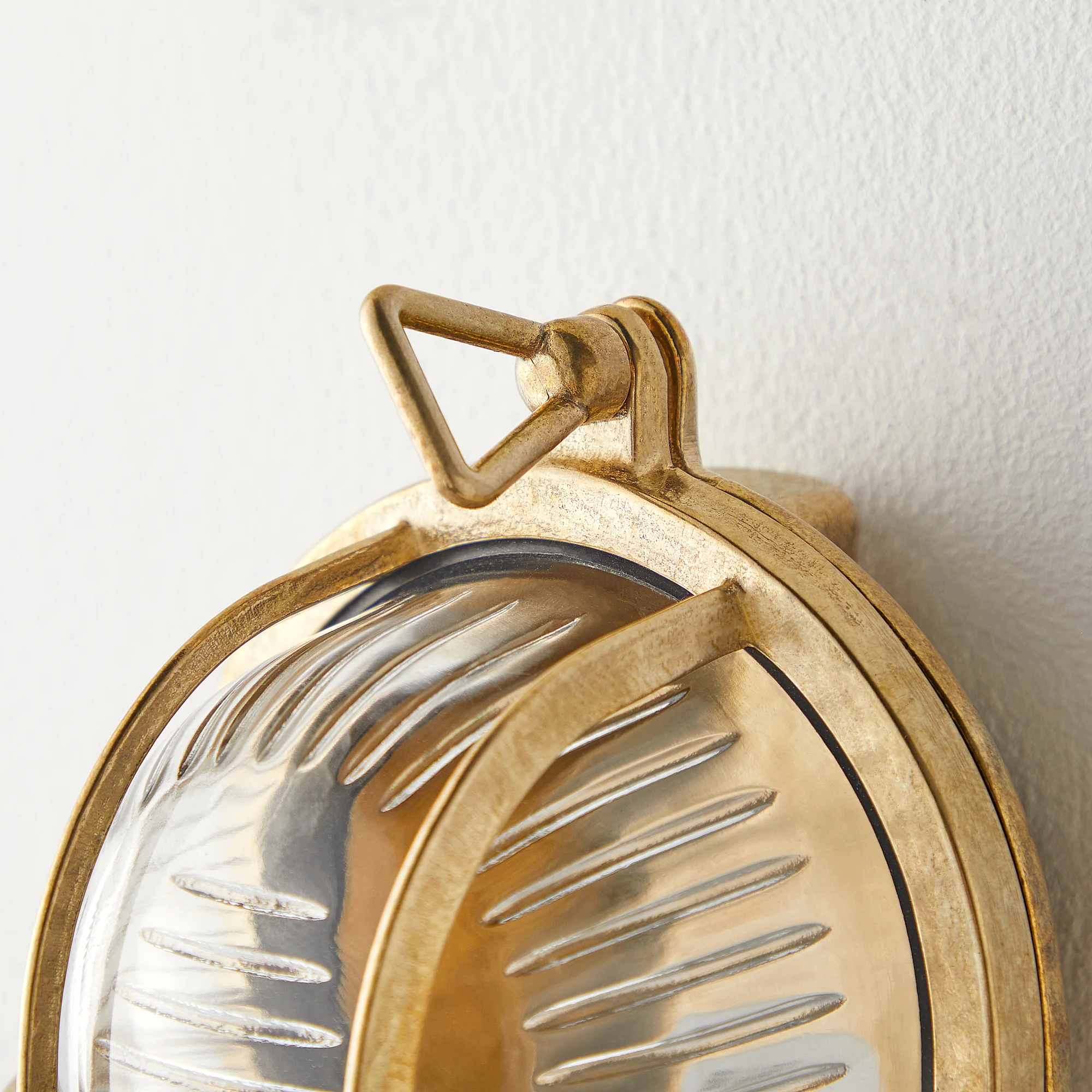 Bligh ip64 bulkhead in natural unlacquered brass - Image 3