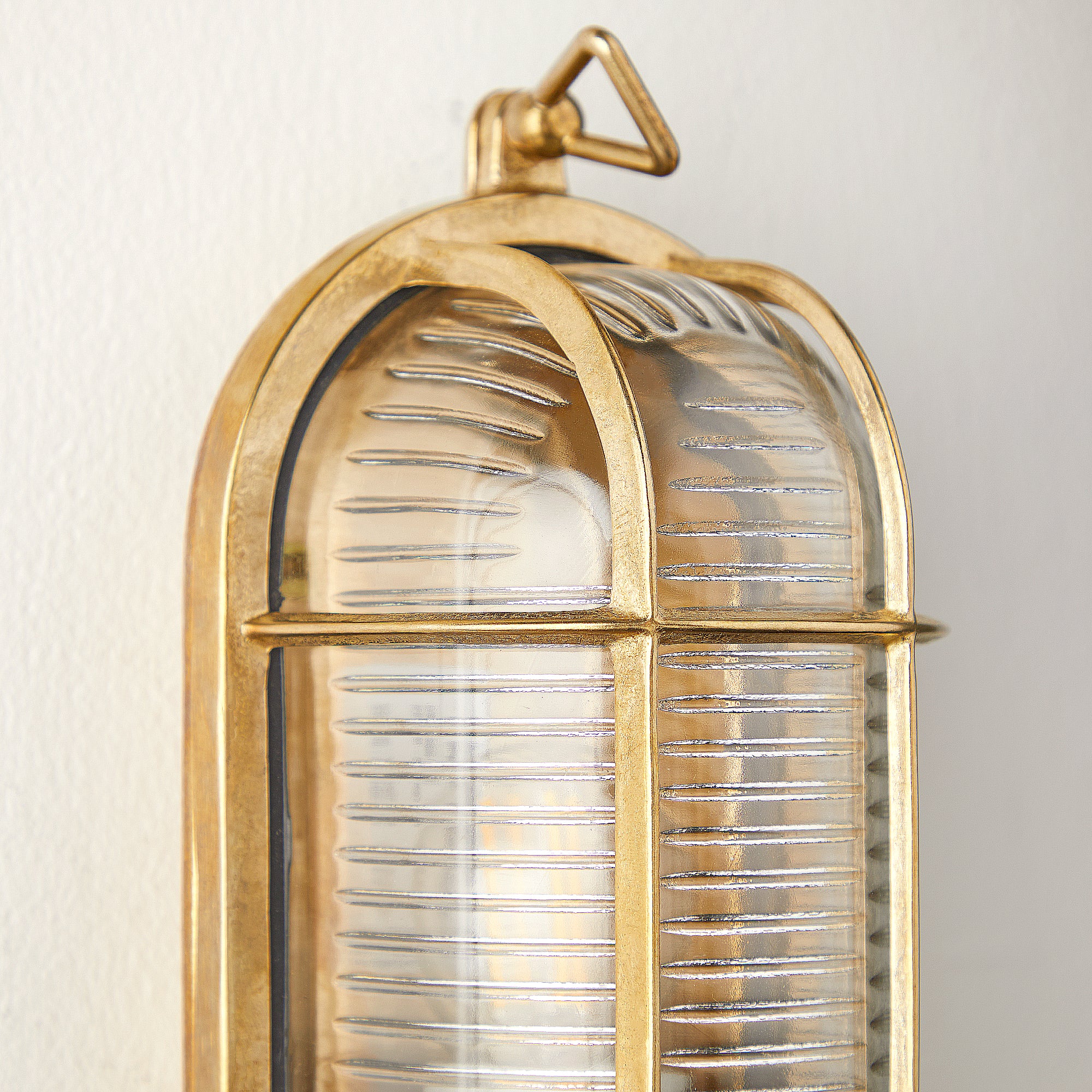 Bligh ip64 bulkhead in natural unlacquered brass - Image 9